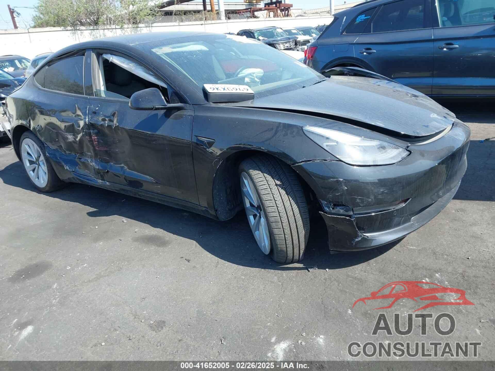 TESLA MODEL 3 2022 - 5YJ3E1EB0NF291378