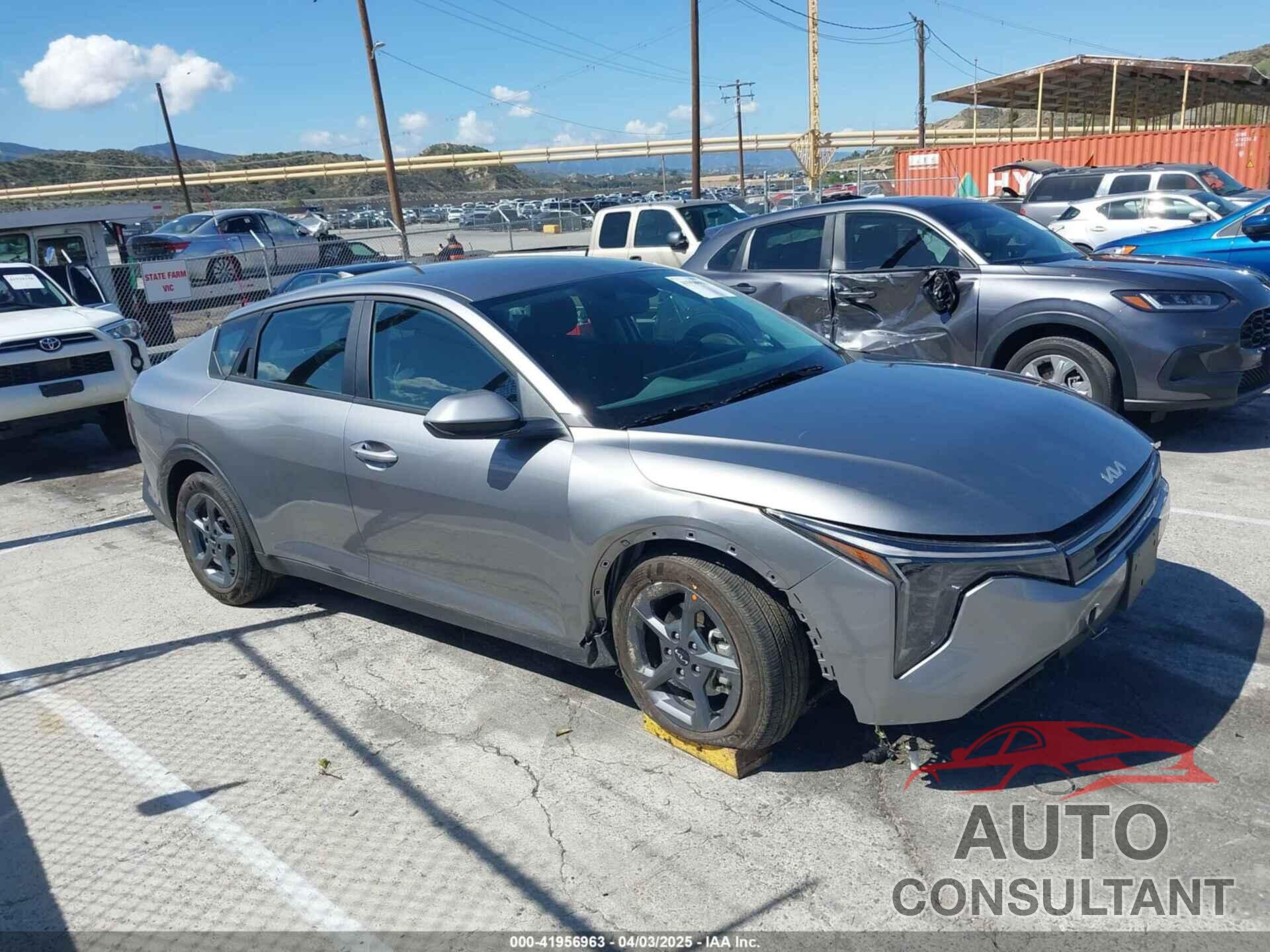 KIA K4 2025 - 3KPFT4DE0SE026476