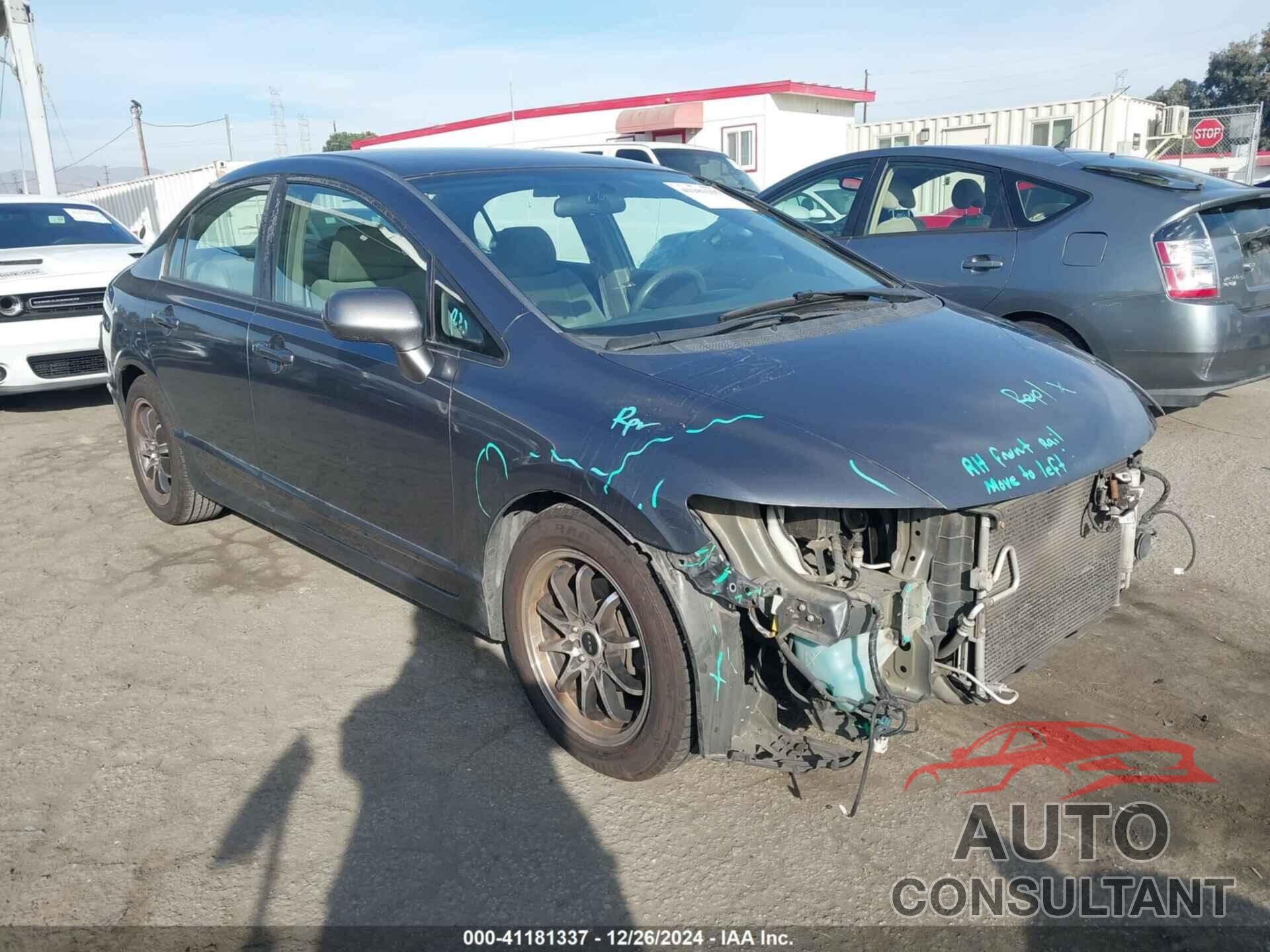 HONDA CIVIC 2011 - 2HGFA1F52BH303779