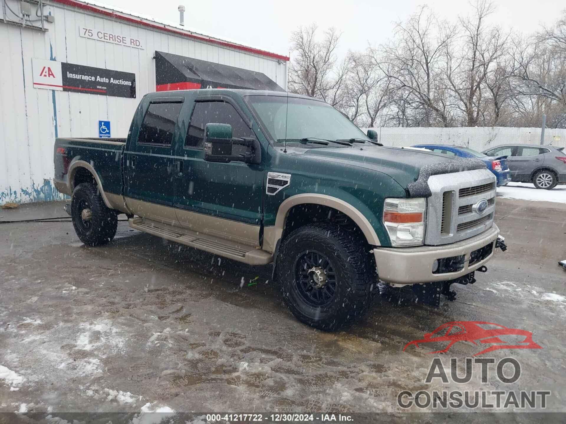 FORD F-250 2010 - 1FTSW2BR6AEB14152