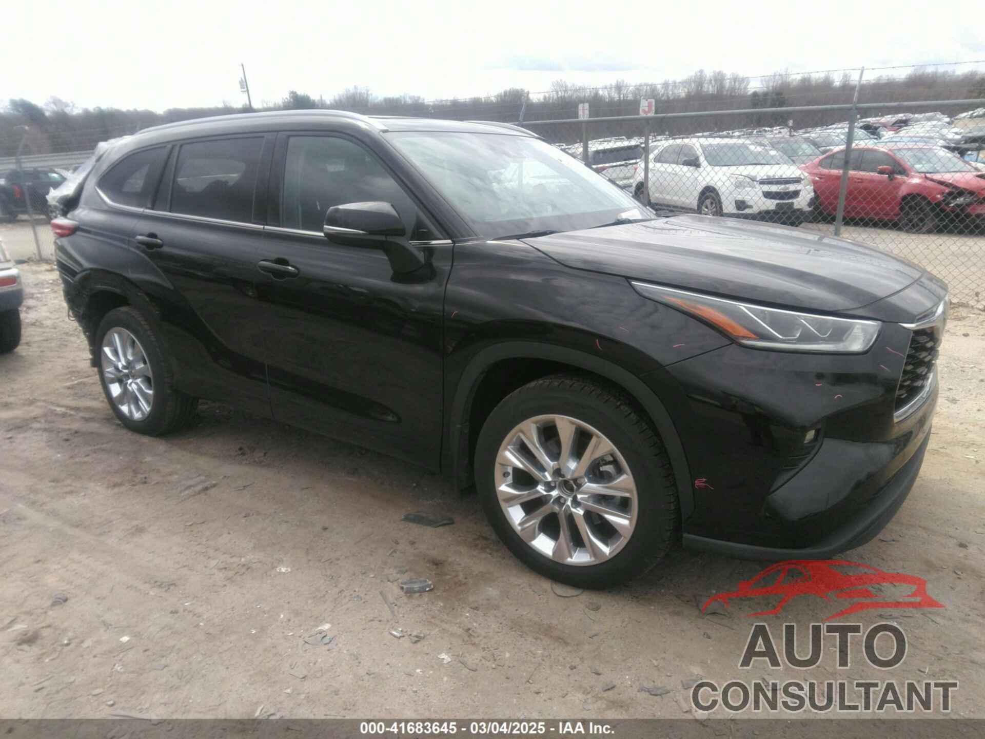 TOYOTA HIGHLANDER 2022 - 5TDDZRBH4NS212208