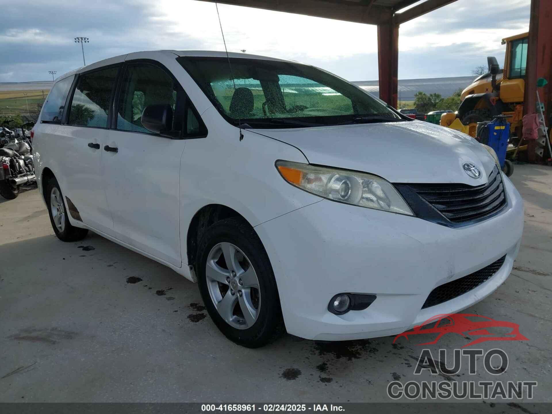 TOYOTA SIENNA 2012 - 5TDKA3DC3CS014049