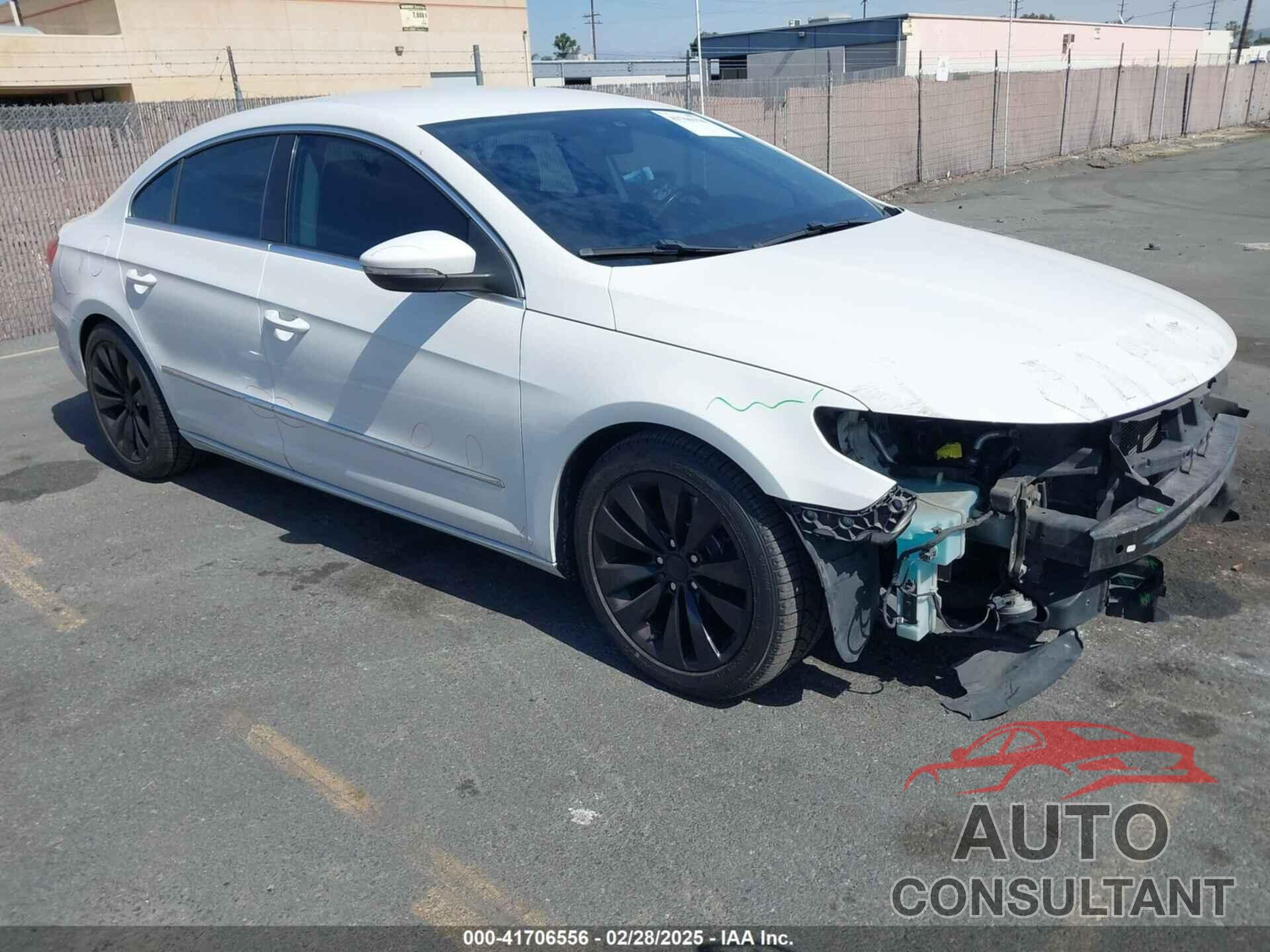 VOLKSWAGEN CC 2011 - WVWMP7AN2BE721846