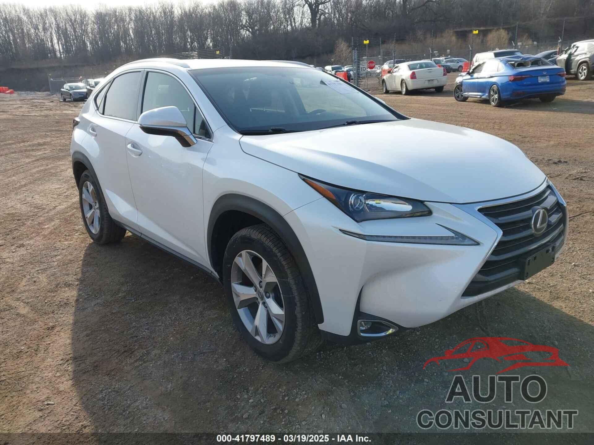 LEXUS NX 200T 2017 - JTJBARBZ0H2140827