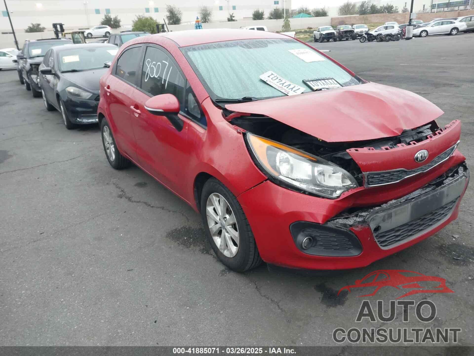 KIA RIO 2014 - KNADN5A35E6419973
