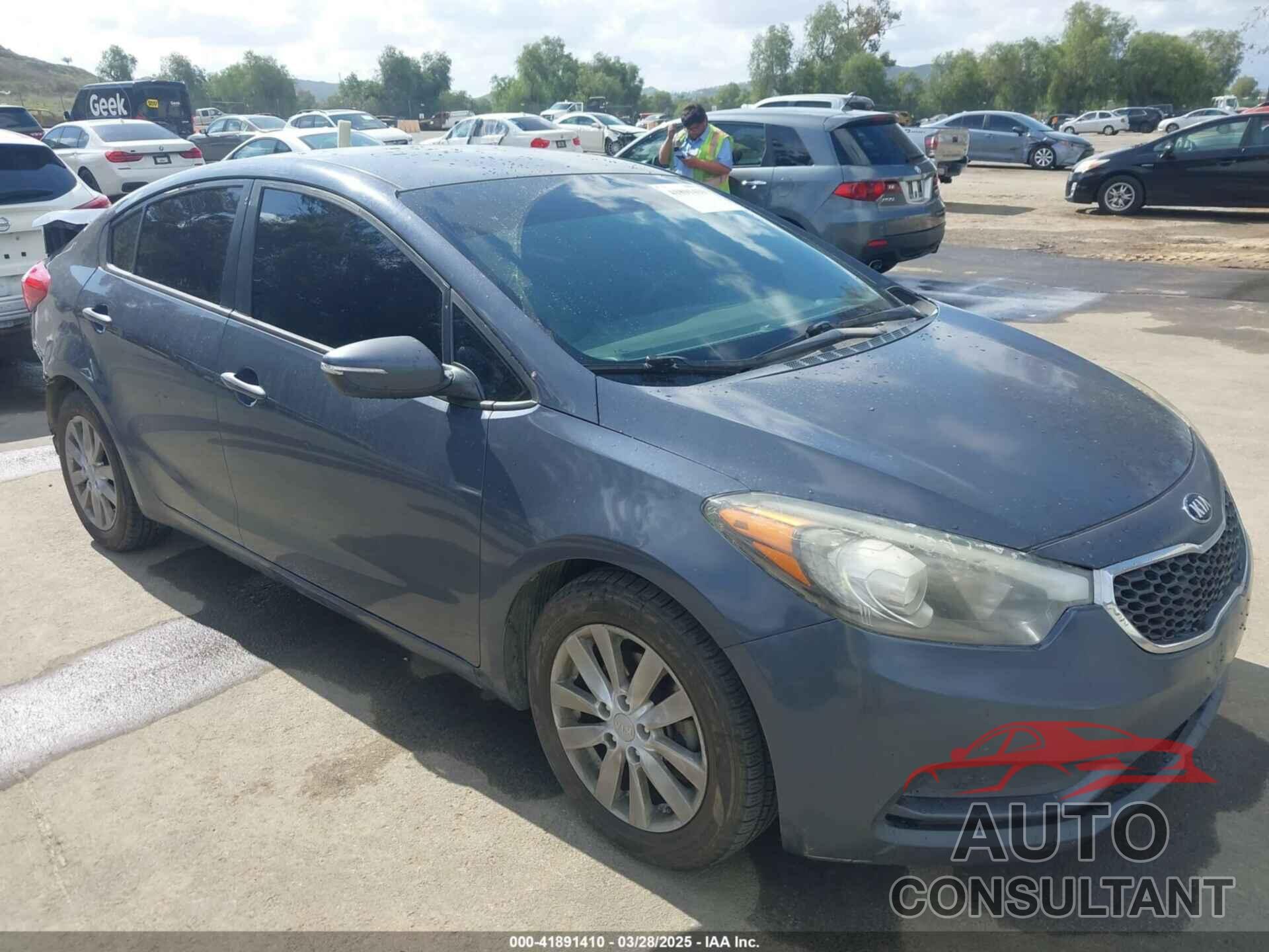 KIA FORTE 2014 - KNAFX4A60E5170348