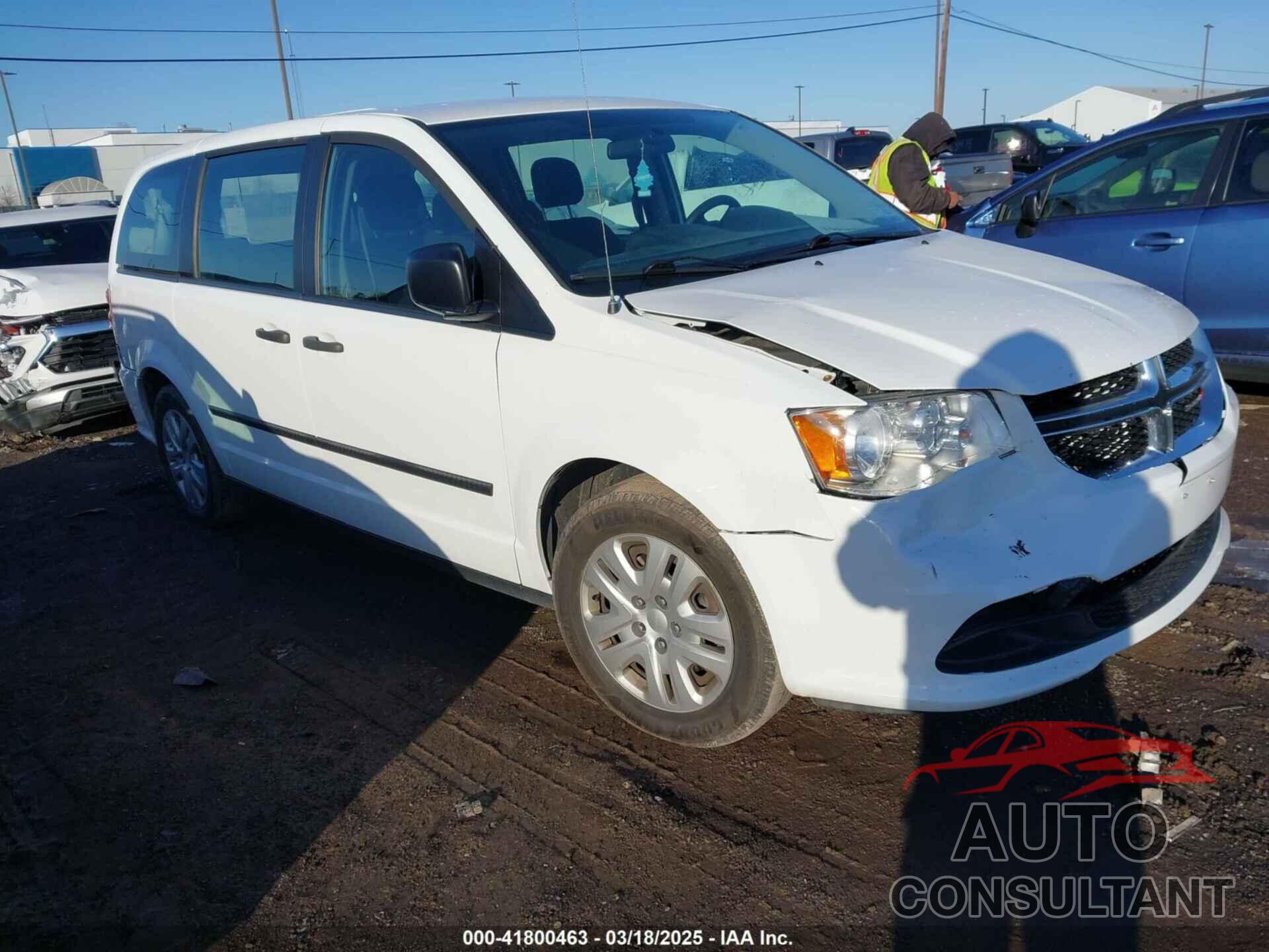 DODGE GRAND CARAVAN 2016 - 2C4RDGBG1GR258011