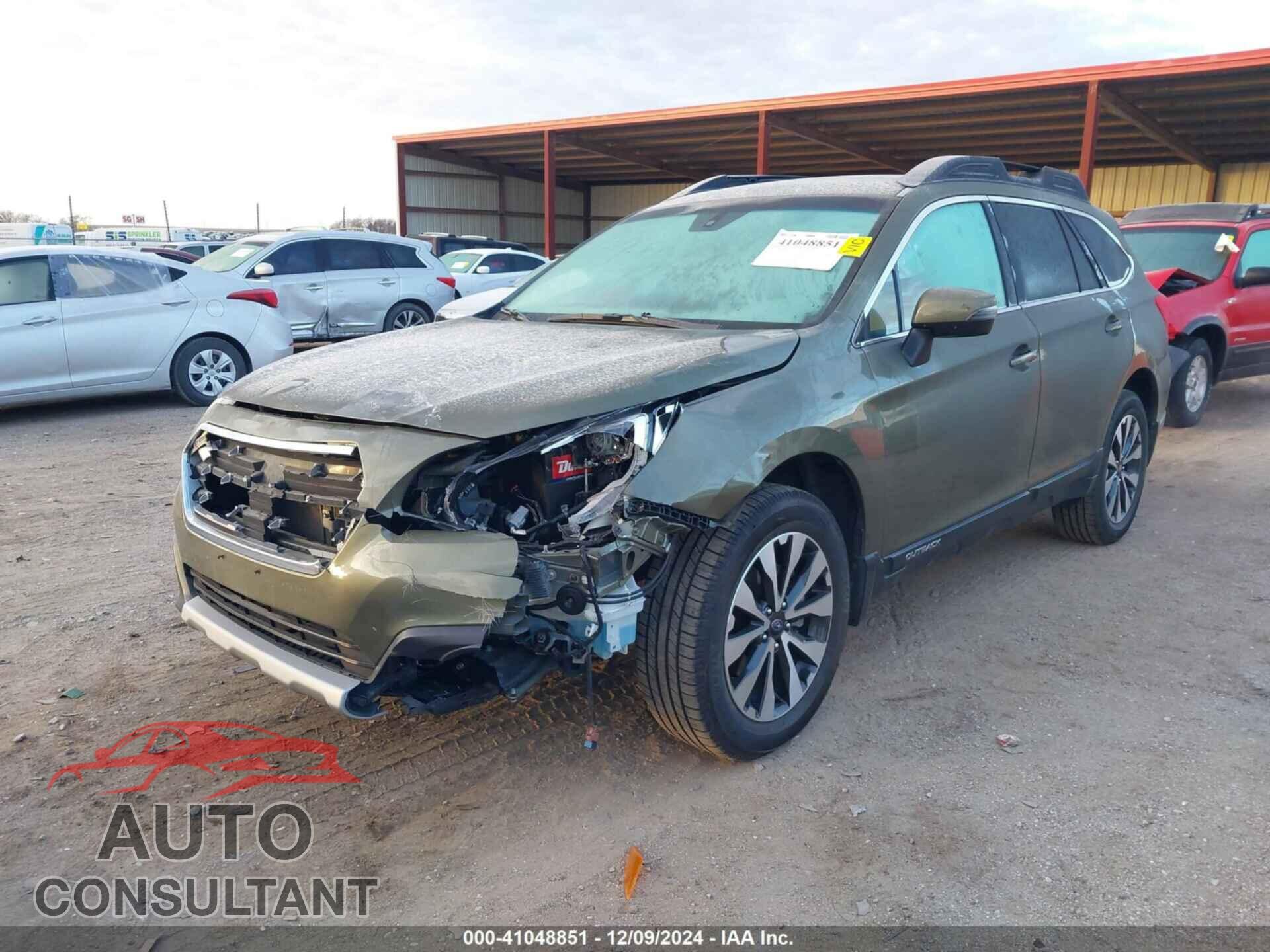 SUBARU OUTBACK 2017 - 4S4BSANC9H3284424