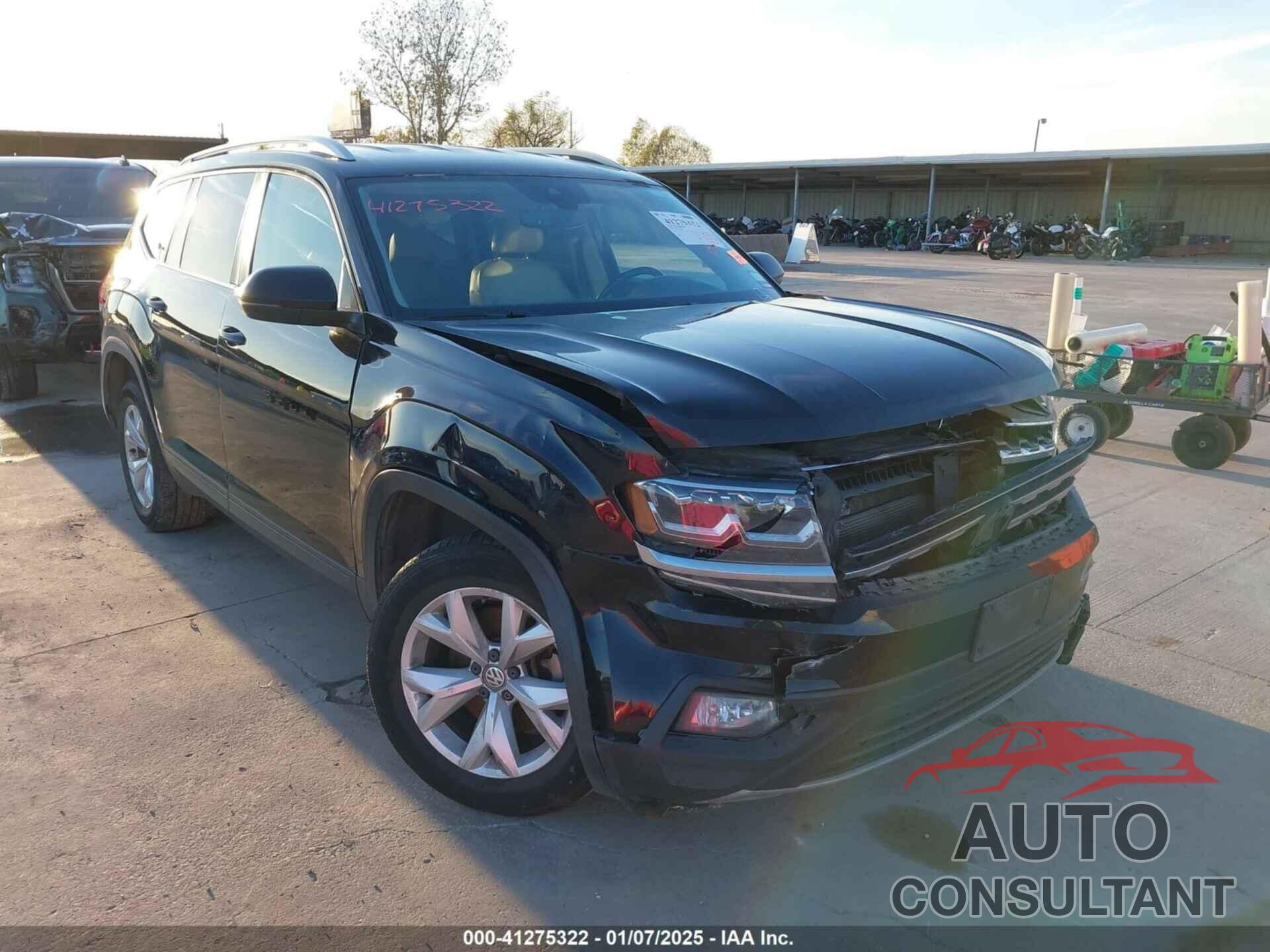 VOLKSWAGEN ATLAS 2018 - 1V2DR2CA8JC536295