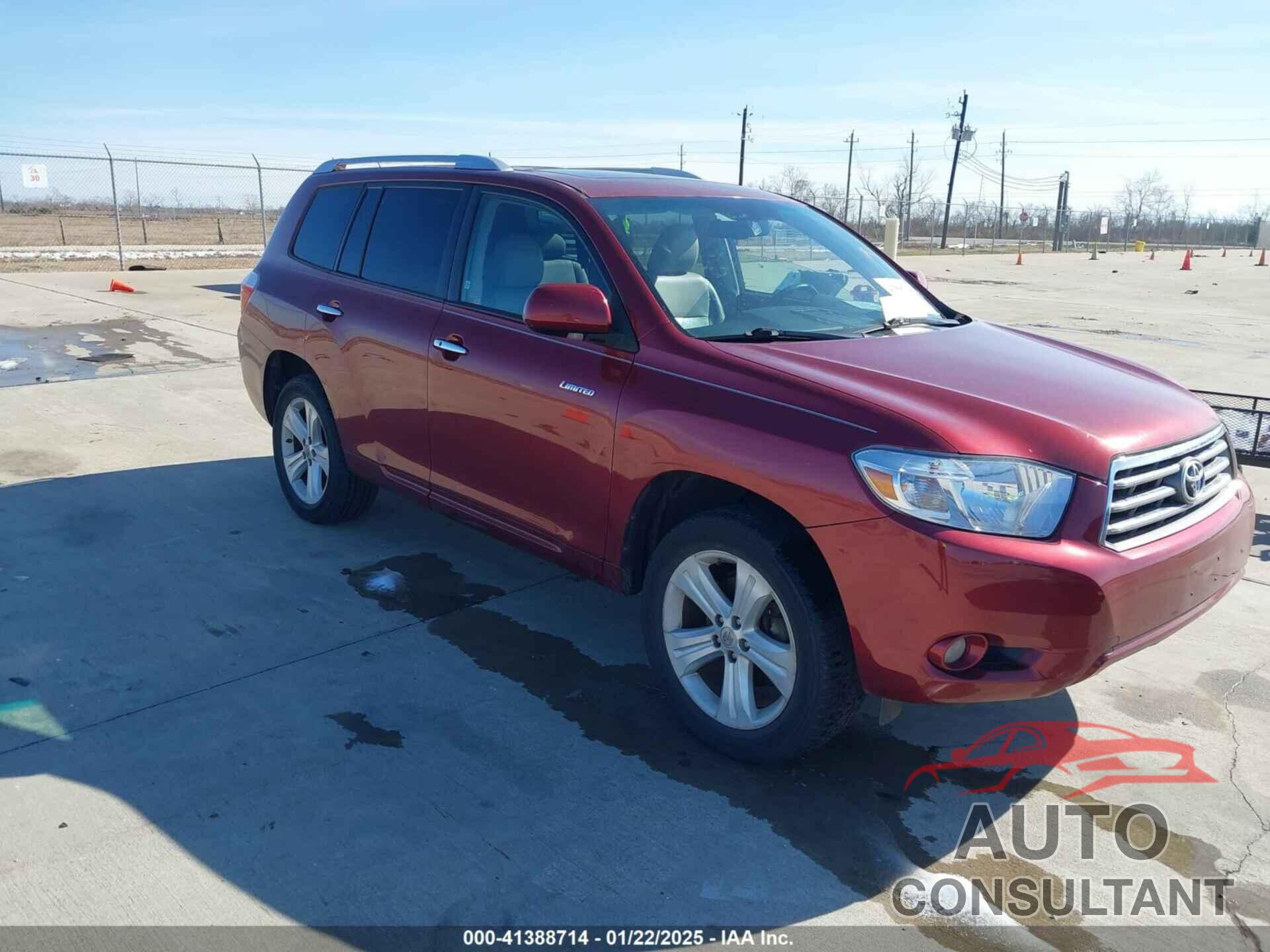 TOYOTA HIGHLANDER 2010 - 5TDYK3EH4AS007206