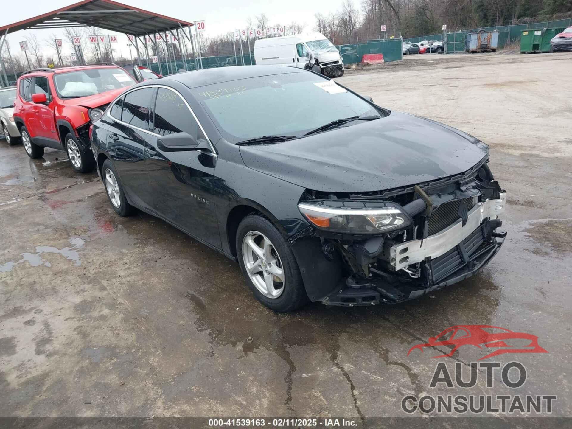 CHEVROLET MALIBU 2017 - 1G1ZB5ST3HF199343