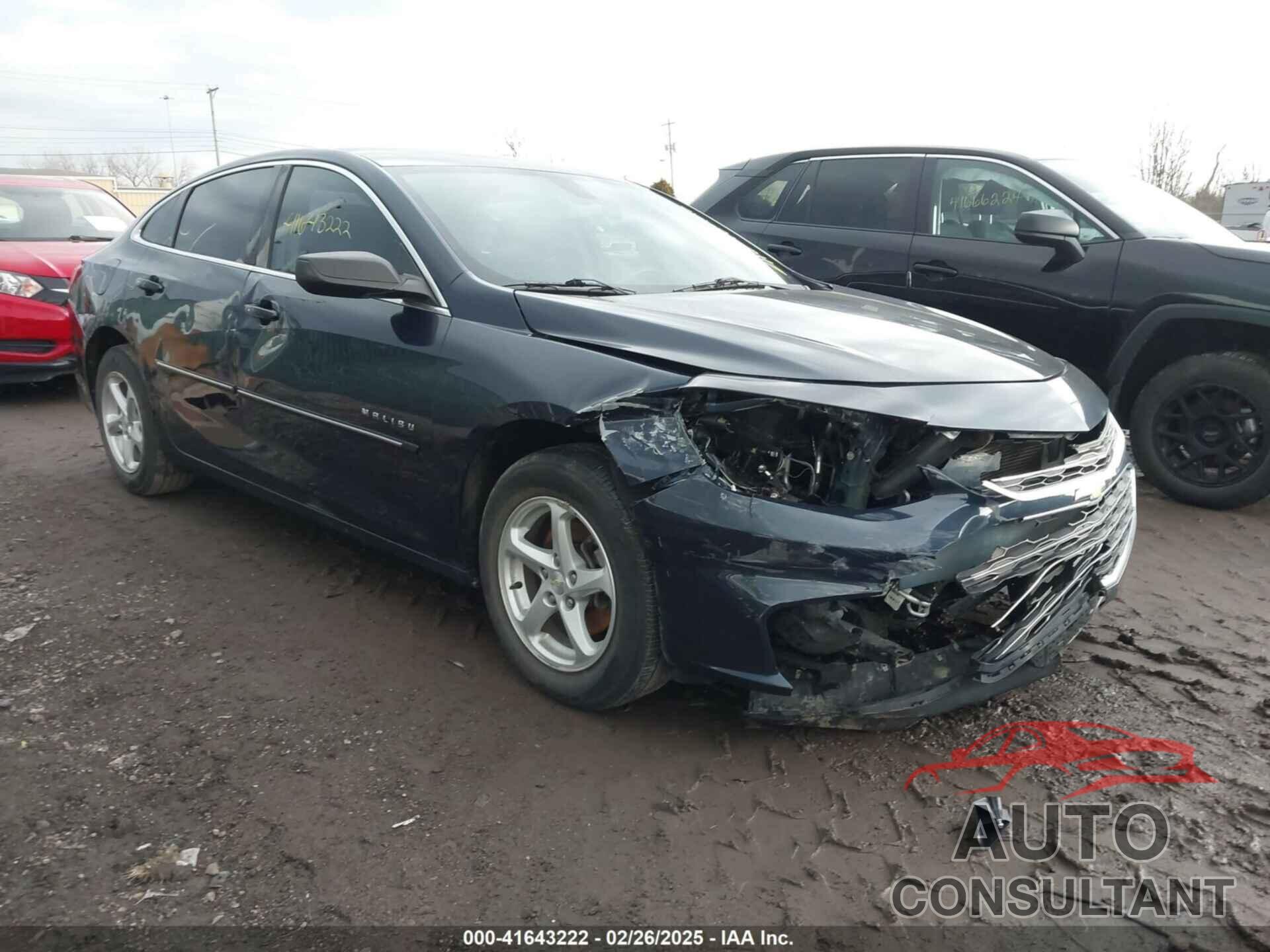 CHEVROLET MALIBU 2017 - 1G1ZB5ST8HF156813