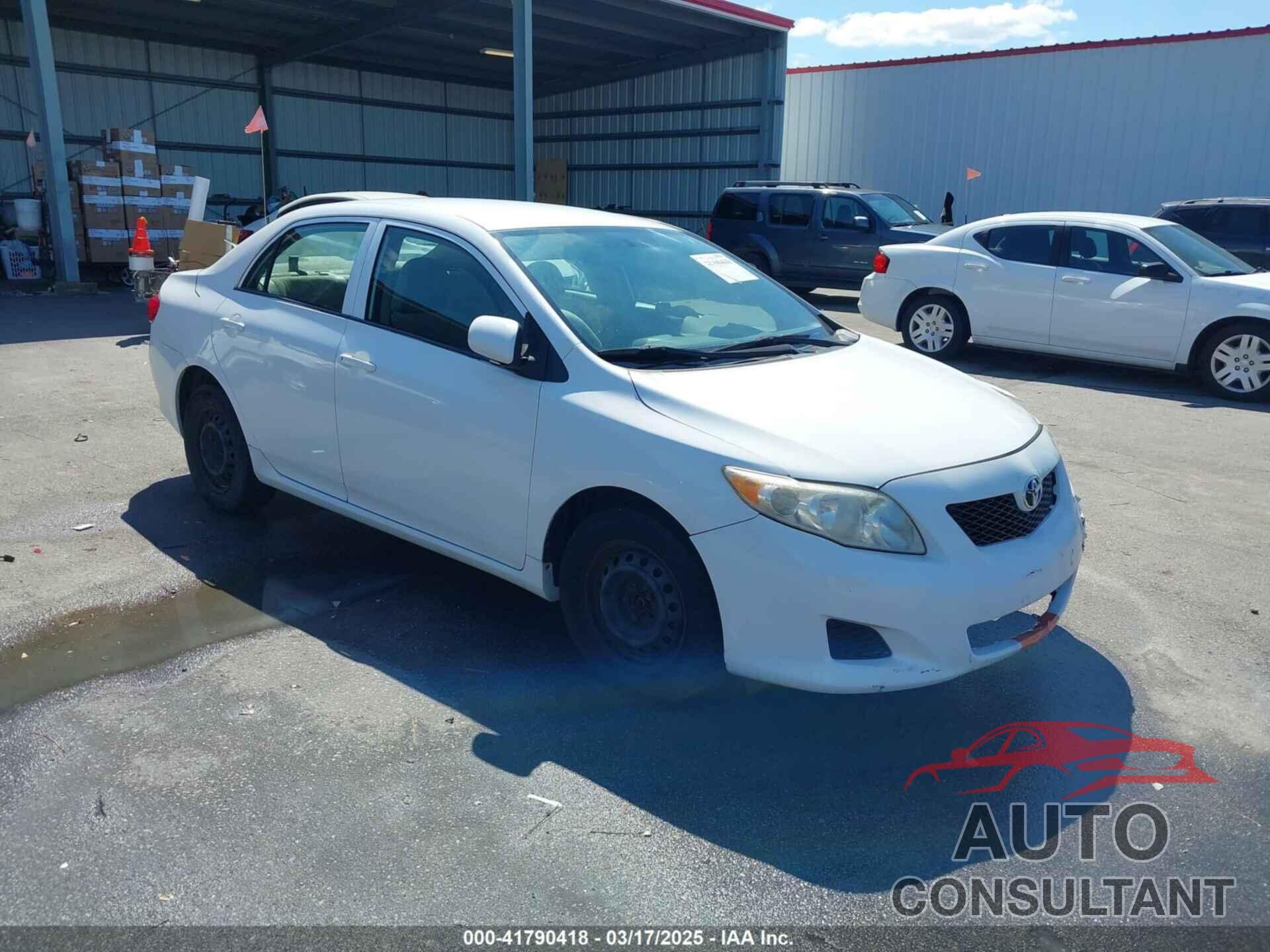 TOYOTA COROLLA 2009 - 1NXBU40EX9Z085155