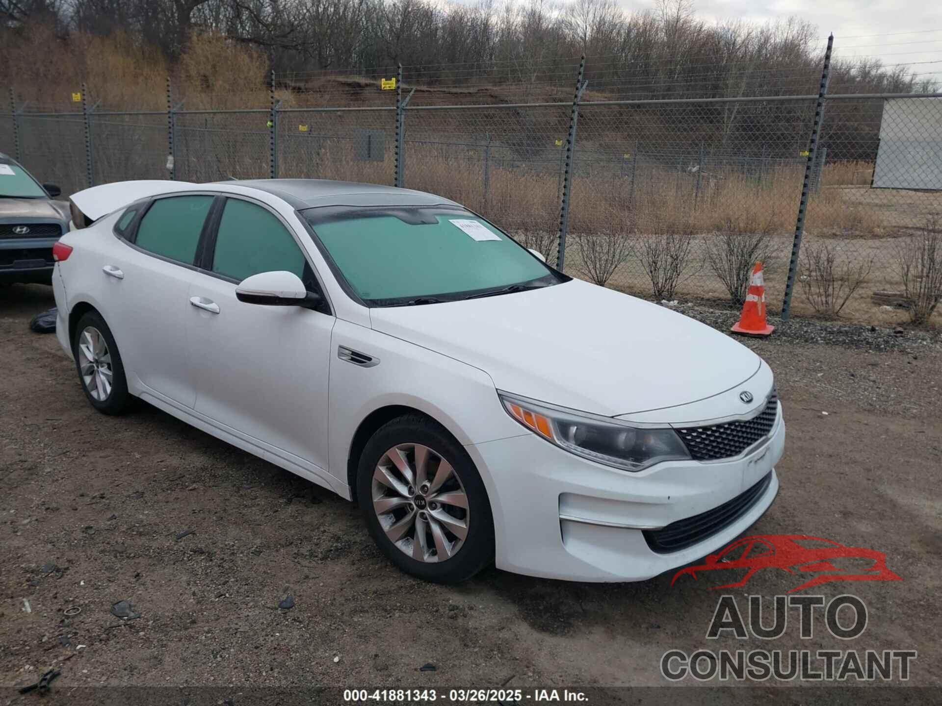 KIA OPTIMA 2016 - 5XXGU4L31GG027250