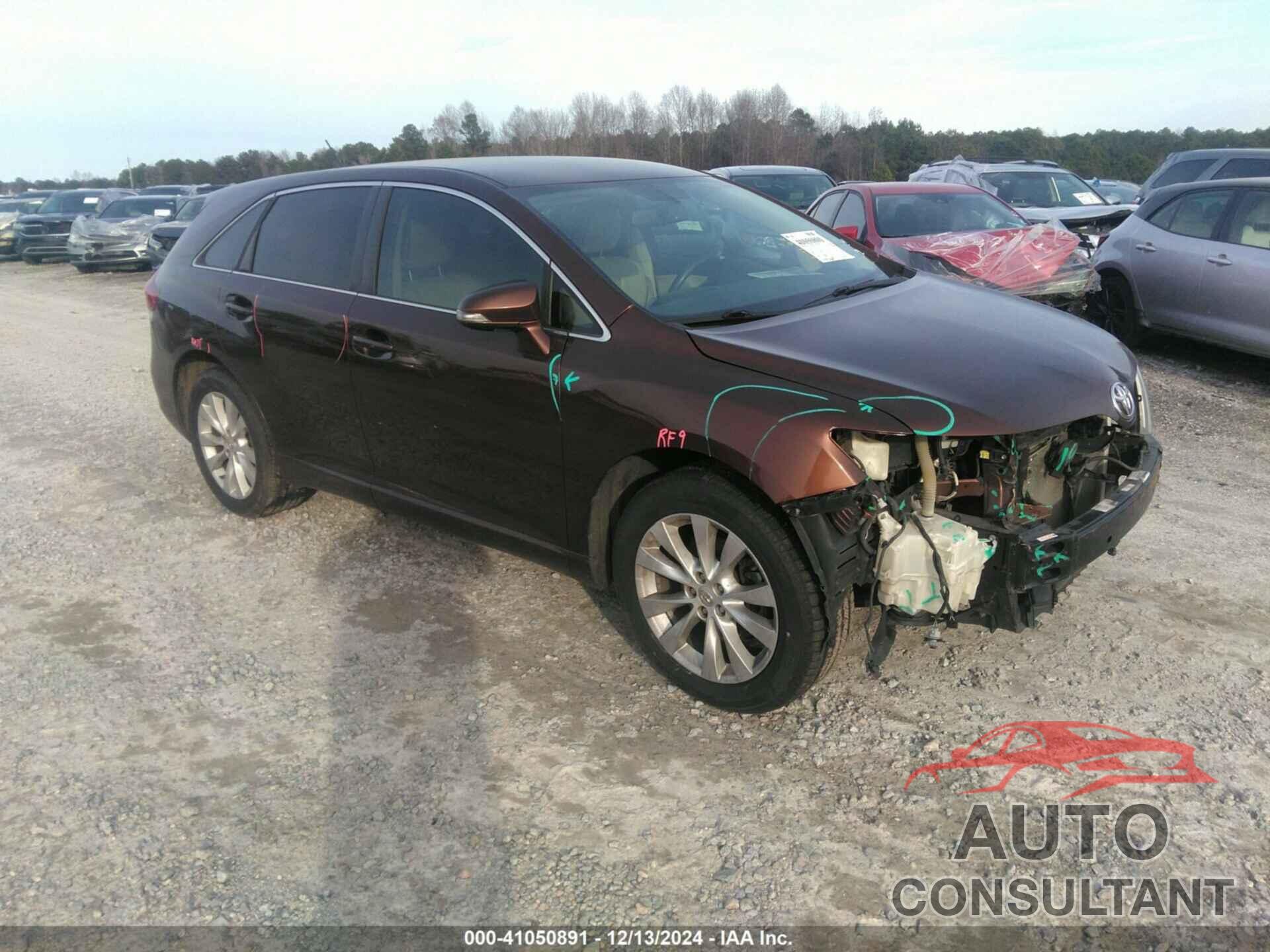 TOYOTA VENZA 2013 - 4T3ZA3BB7DU080337