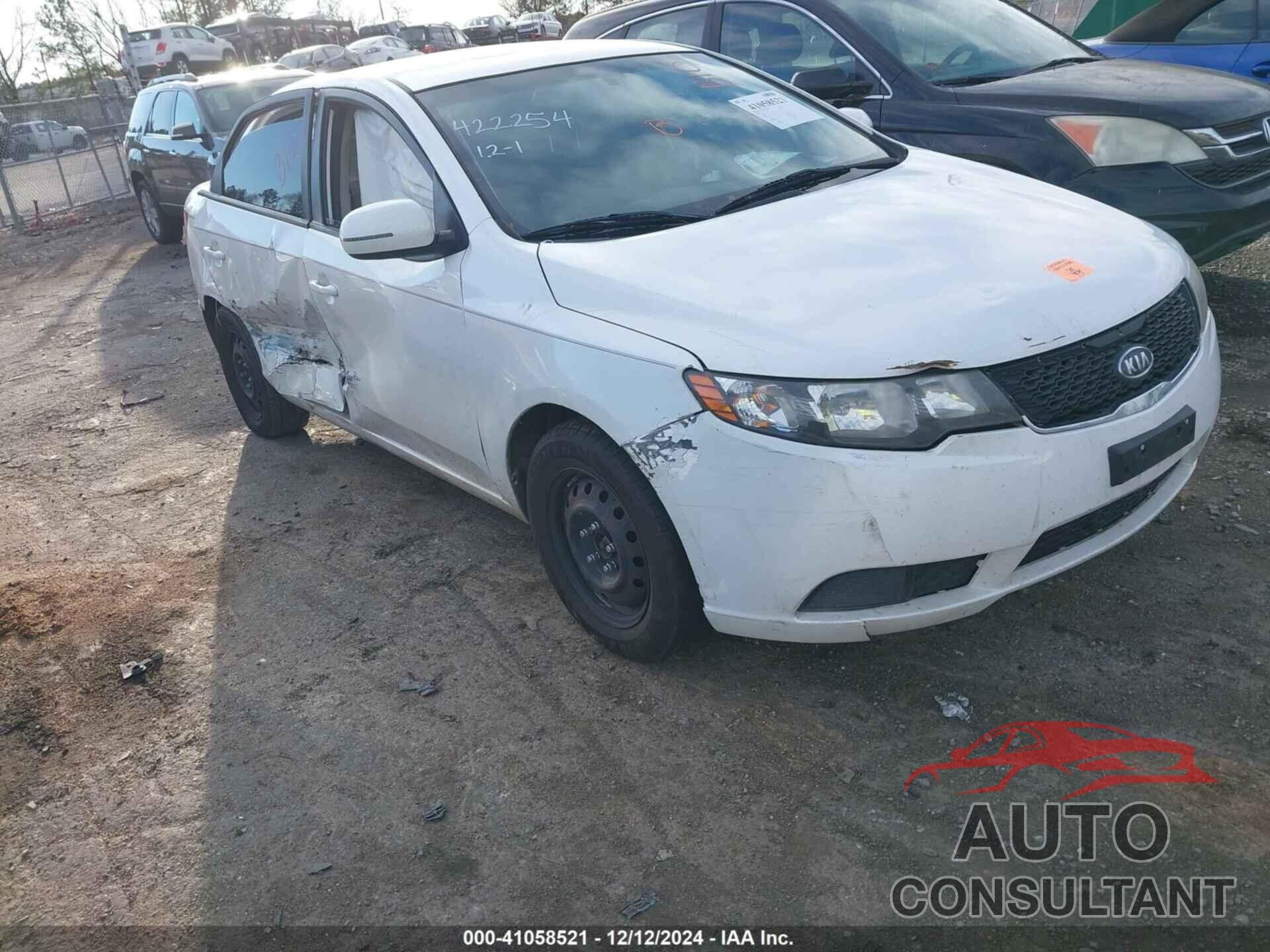 KIA FORTE 2013 - KNAFU4A22D5702753