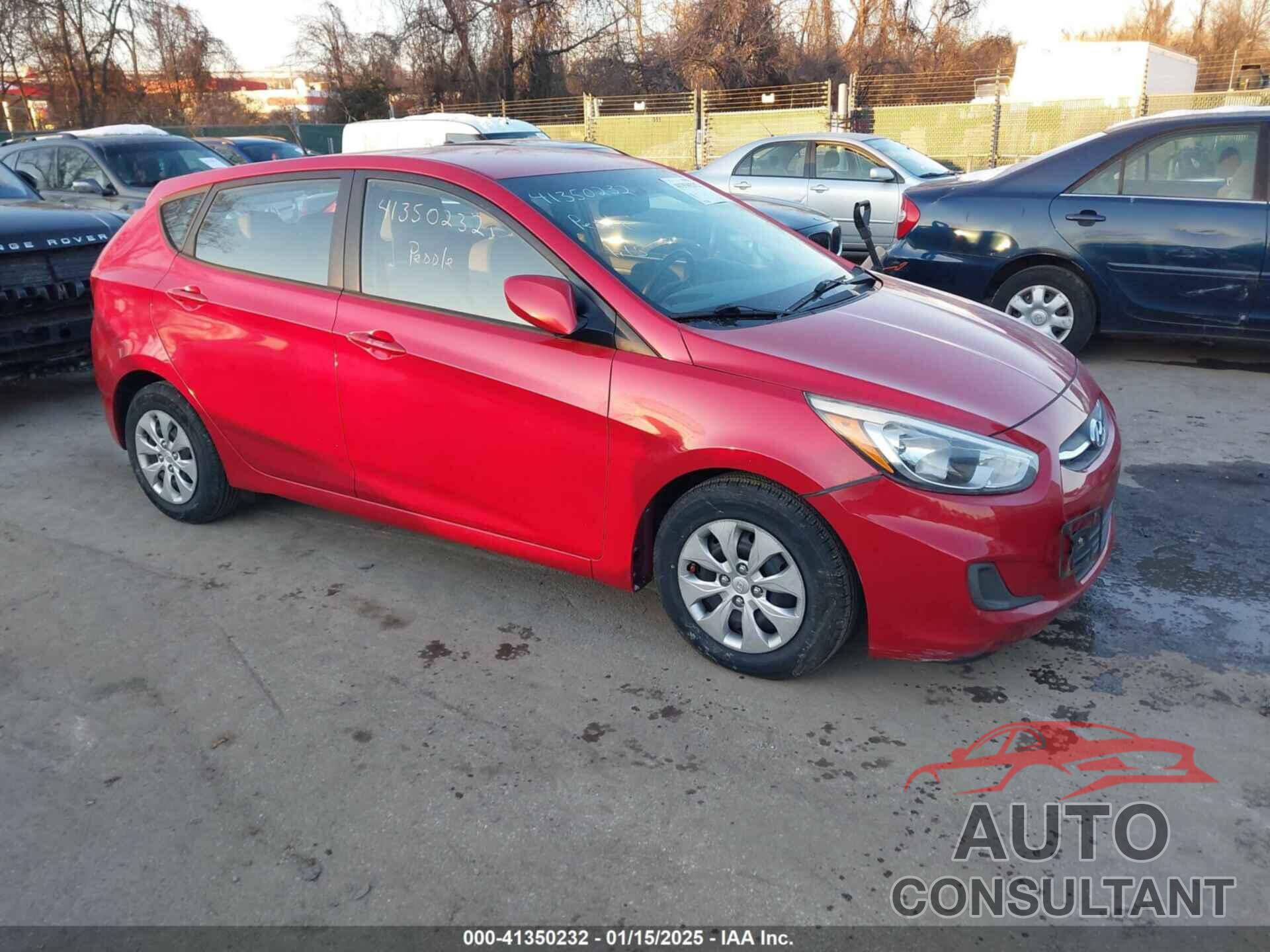 HYUNDAI ACCENT 2016 - KMHCT5AE0GU258013