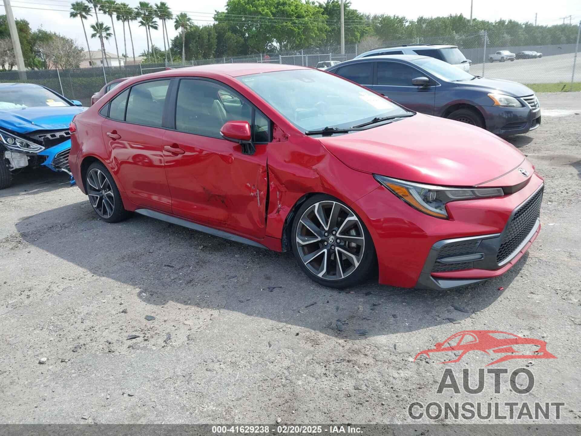 TOYOTA COROLLA 2020 - JTDS4RCE9LJ002739