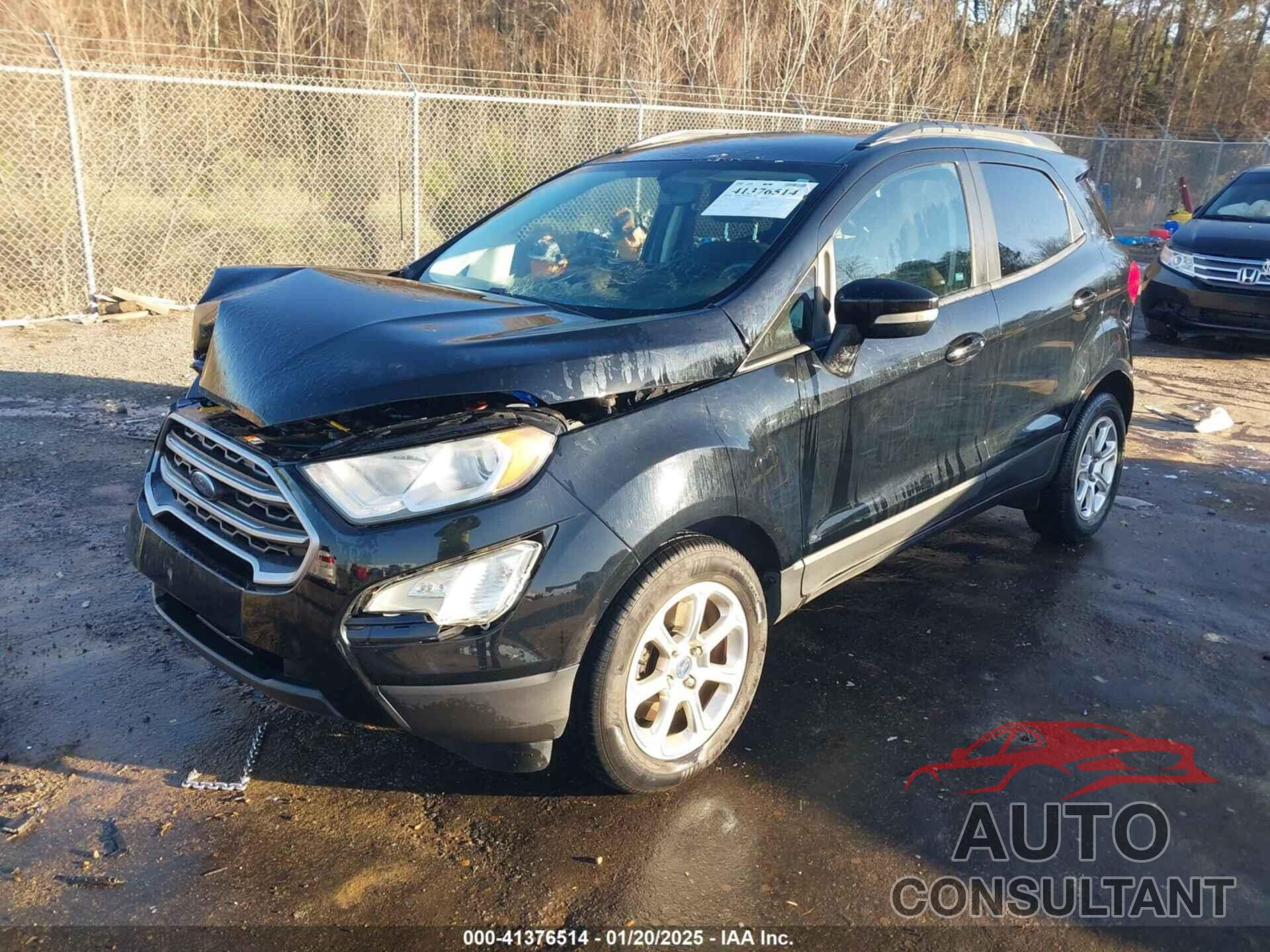 FORD ECOSPORT 2018 - MAJ3P1TE2JC203547