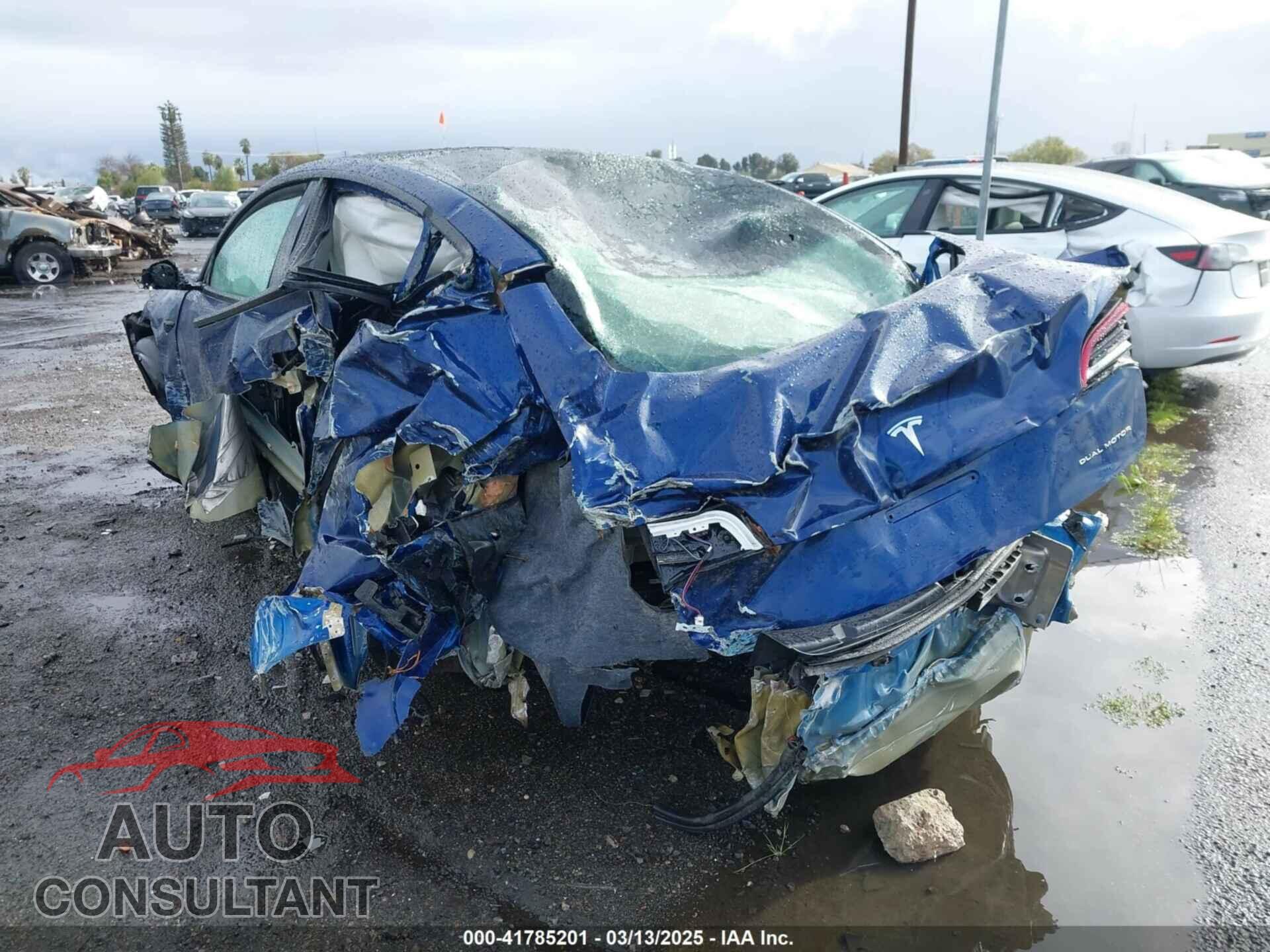 TESLA MODEL 3 2021 - 5YJ3E1EBXMF080767