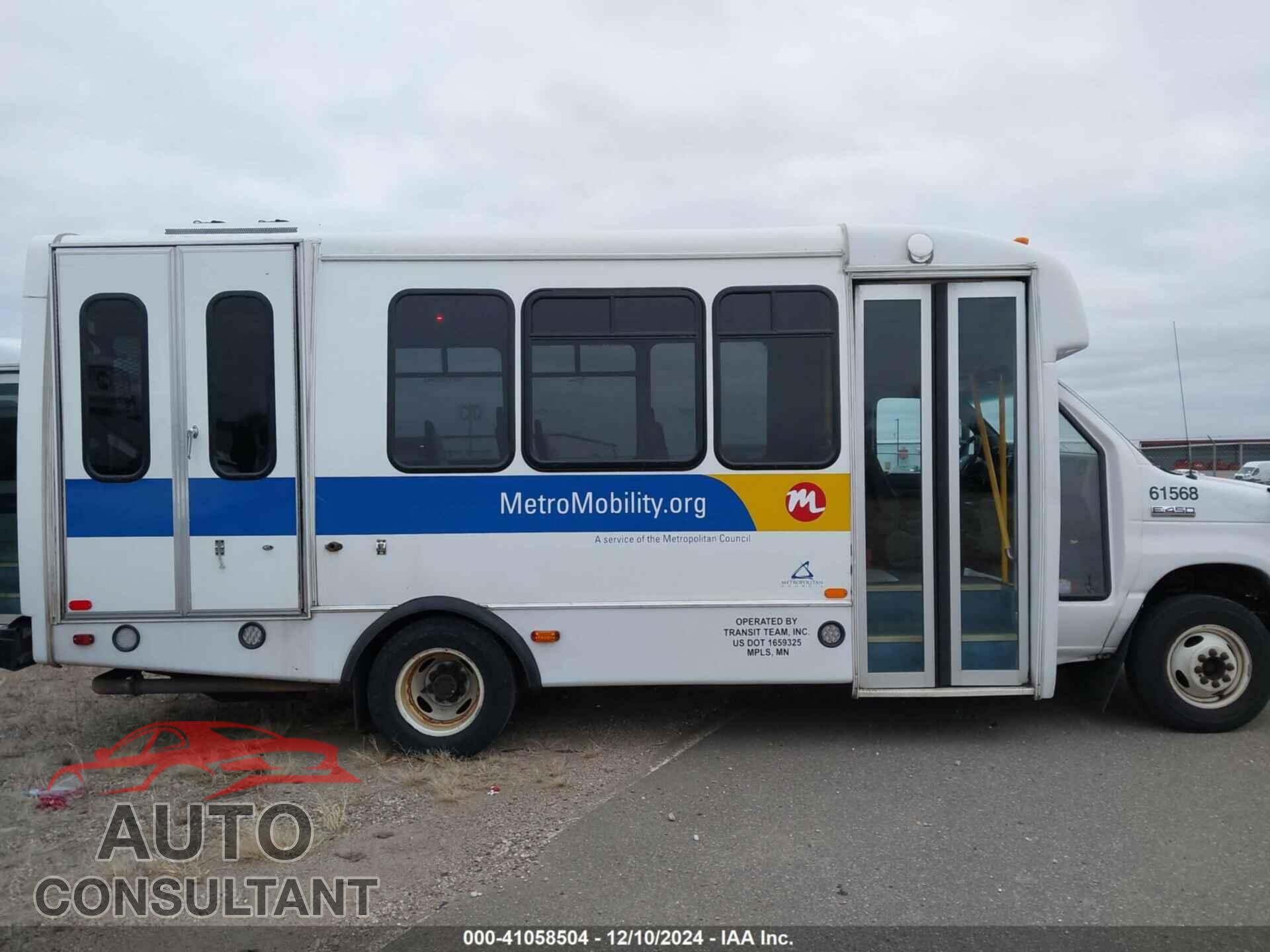 FORD E-450 CUTAWAY 2017 - 1FDFE4FS4HDC33598
