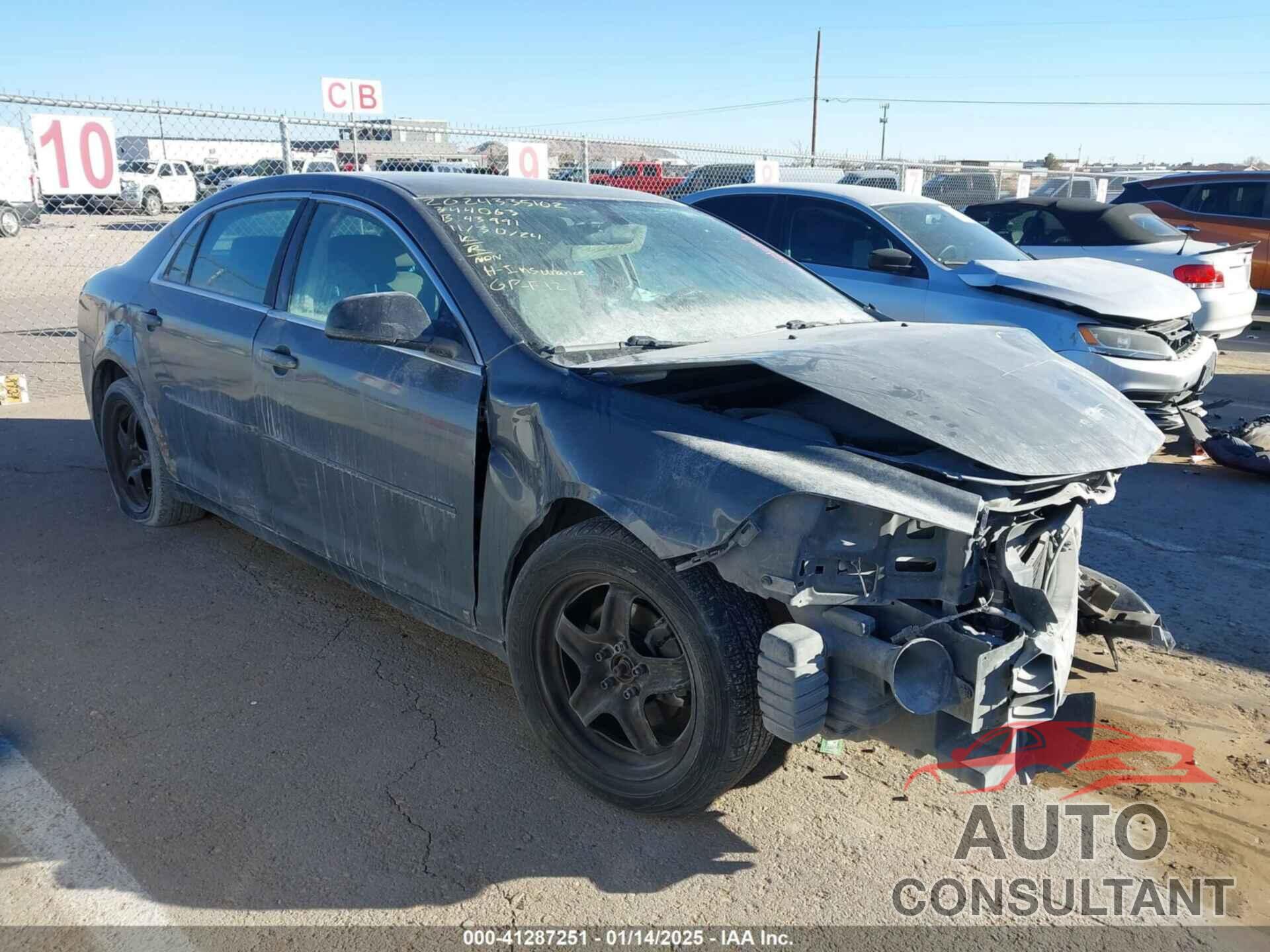 CHEVROLET MALIBU 2009 - 1G1ZG57B69F151239