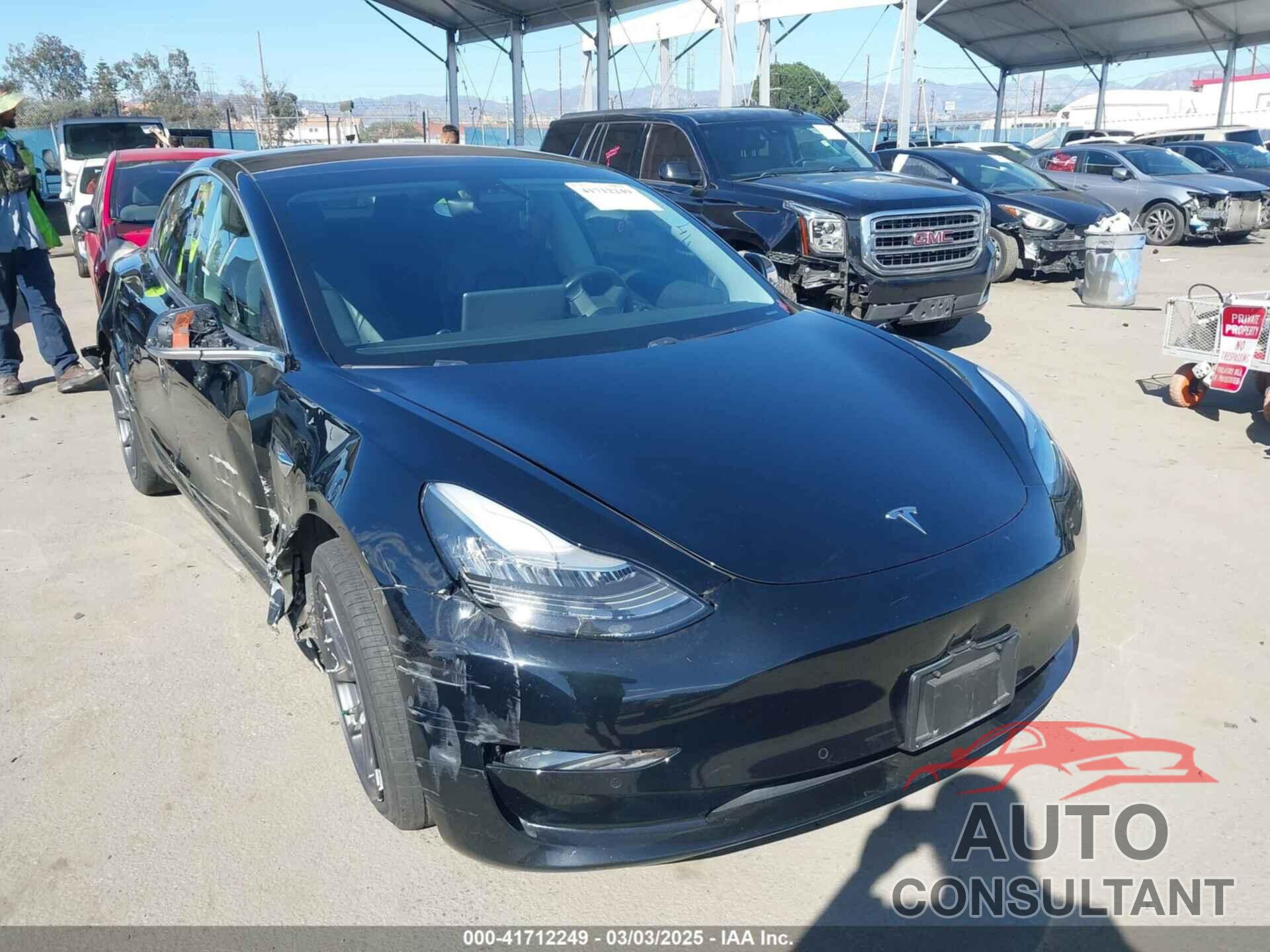 TESLA MODEL 3 2019 - 5YJ3E1EA2KF296696