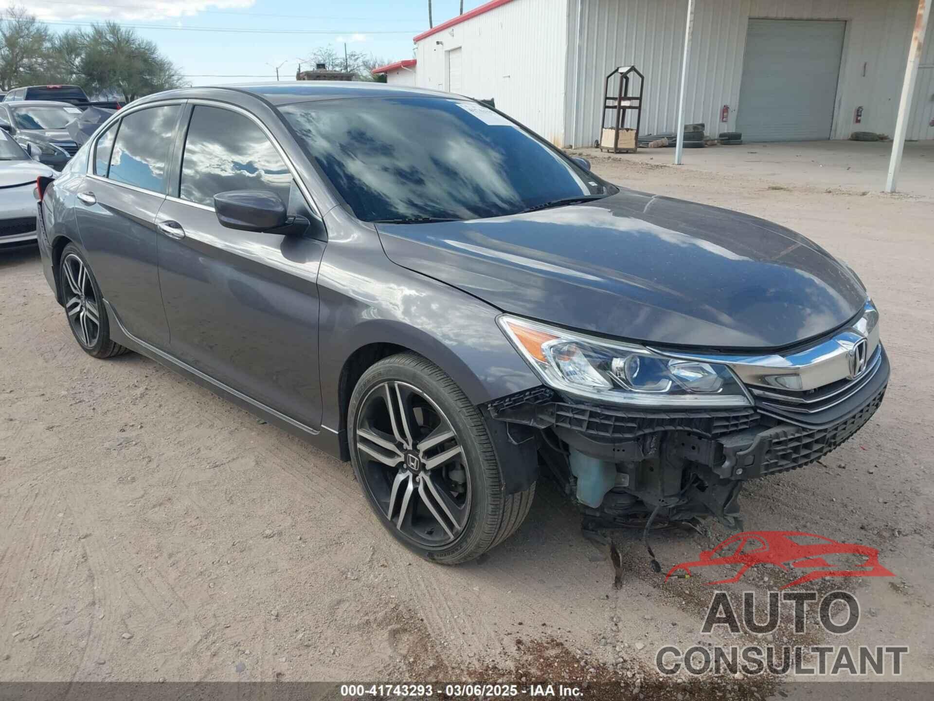 HONDA ACCORD 2017 - 1HGCR2F10HA006581