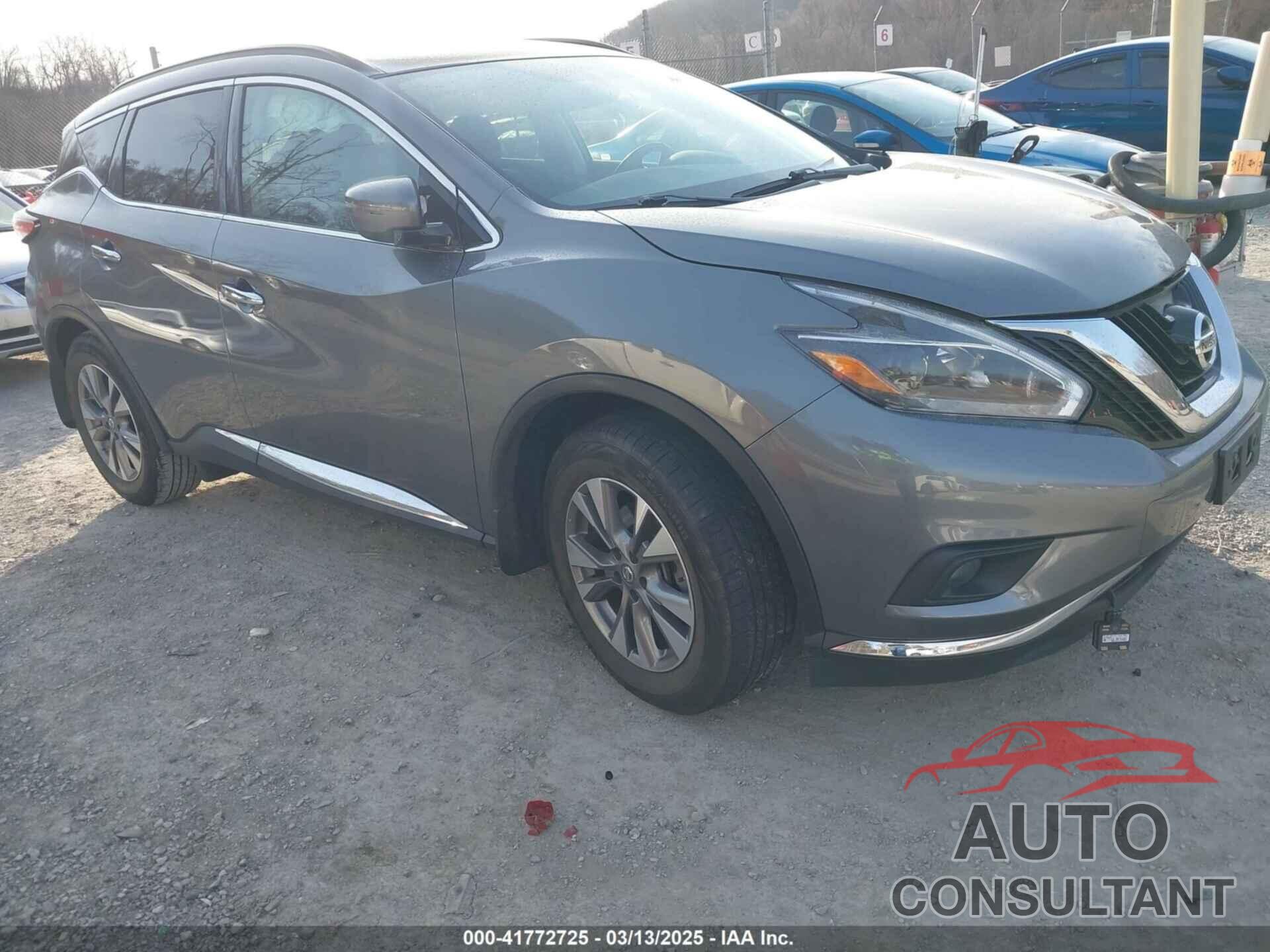 NISSAN MURANO 2018 - 5N1AZ2MH2JN114359