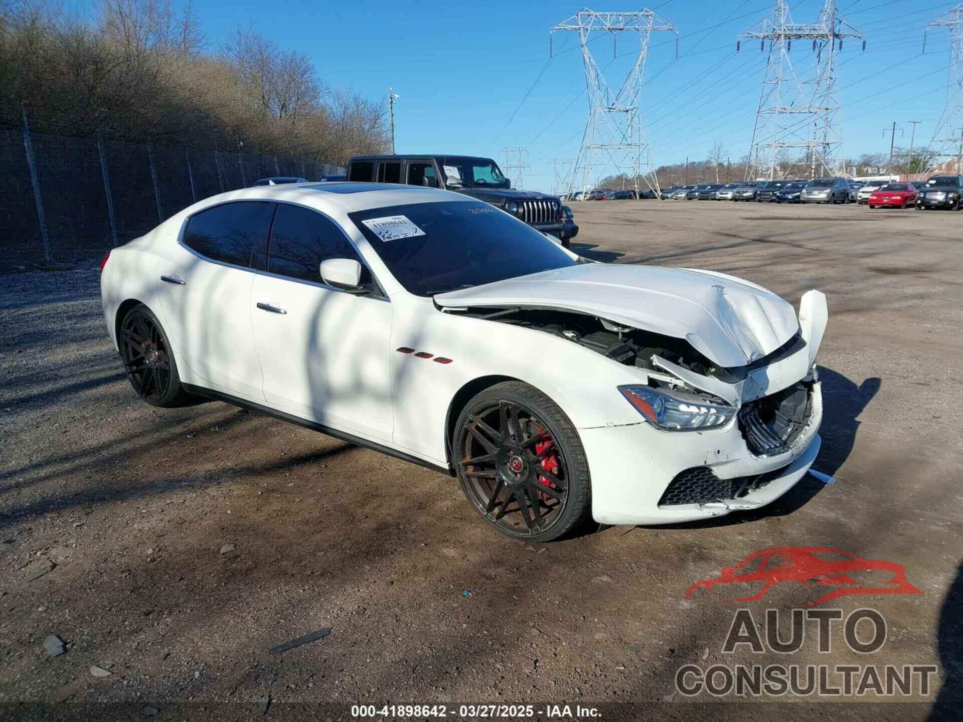 MASERATI GHIBLI 2017 - ZAM57RSS5H1217002