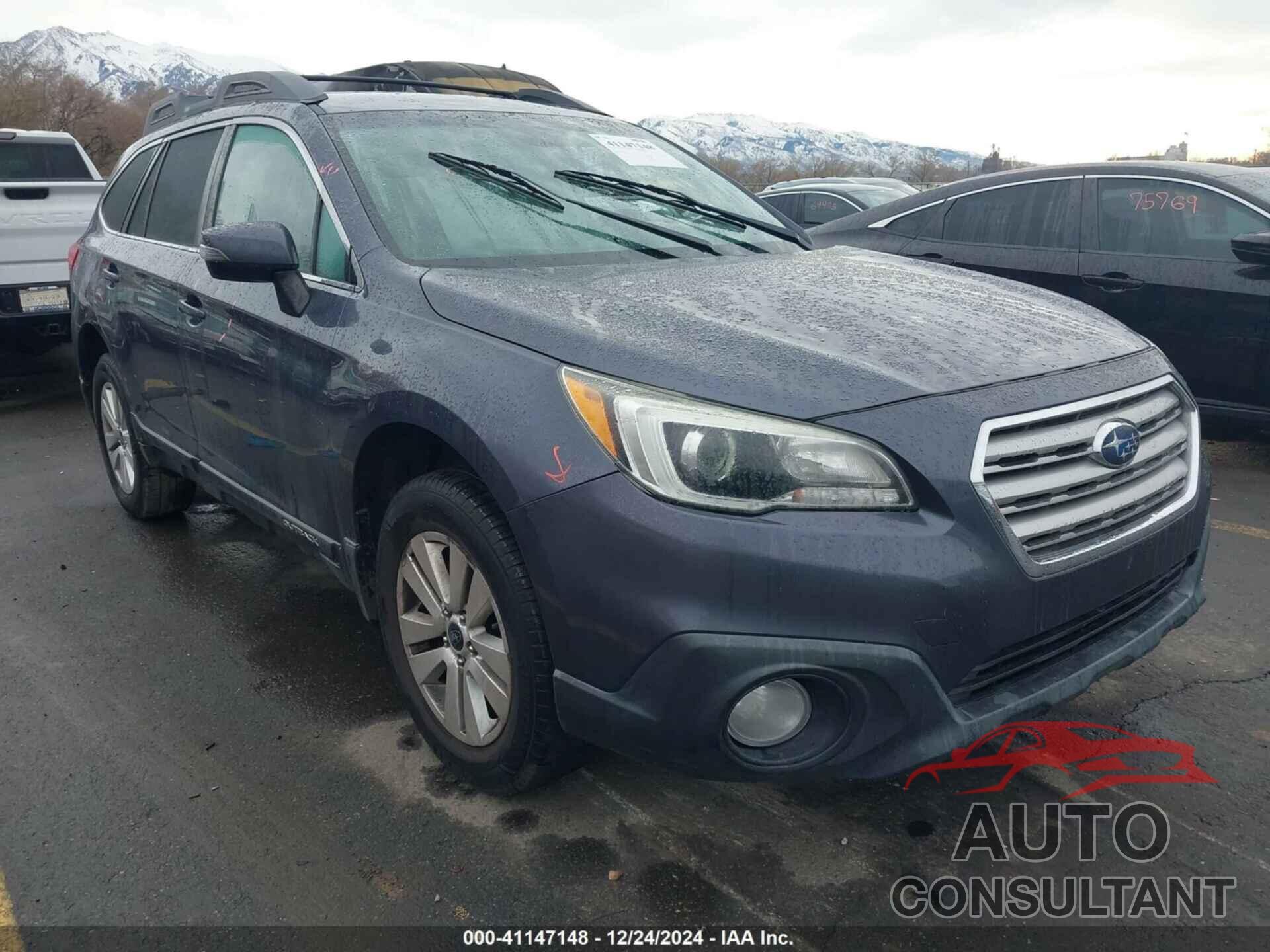 SUBARU OUTBACK 2016 - 4S4BSBFC9G3222069