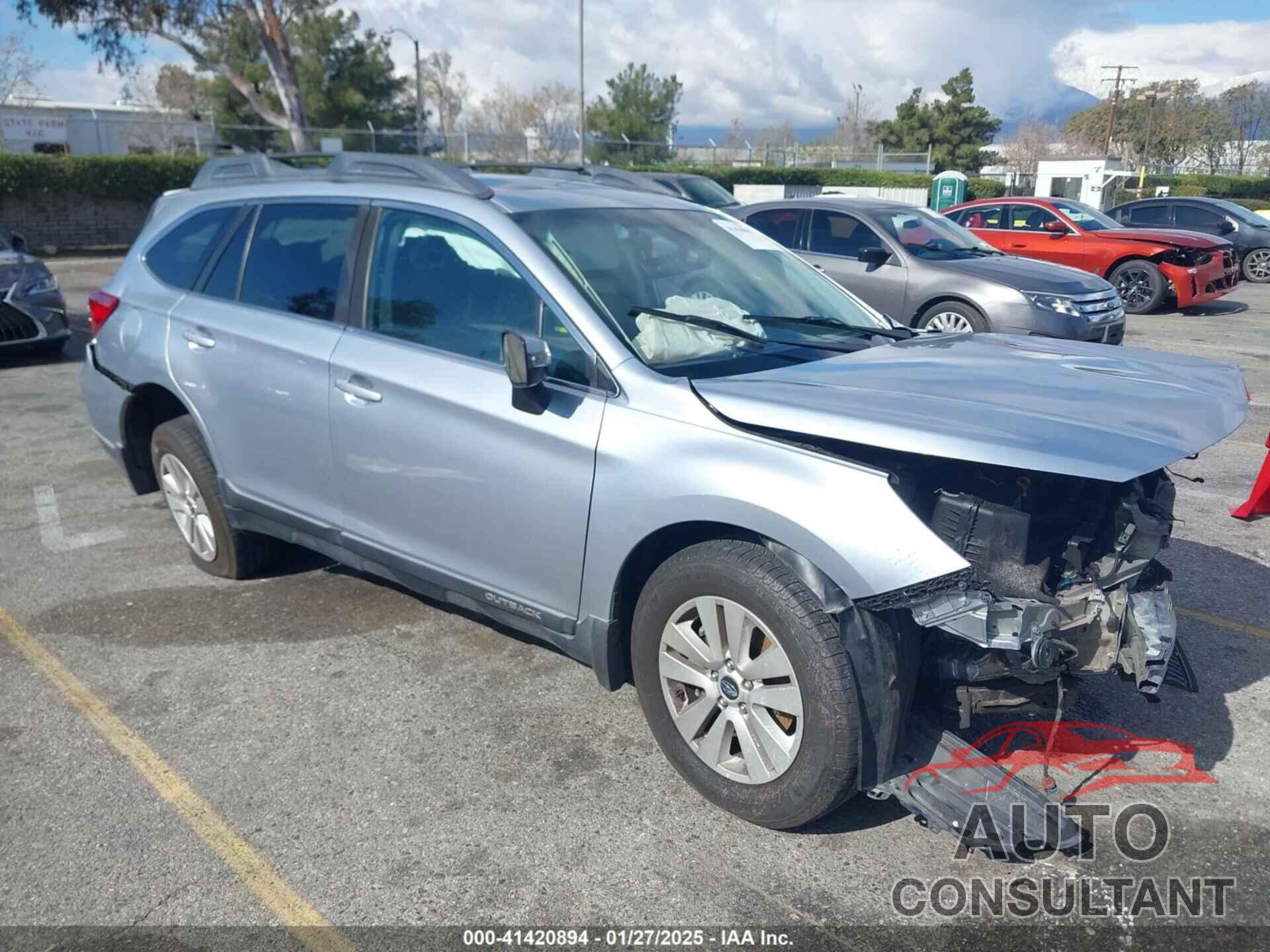 SUBARU OUTBACK 2017 - 4S4BSAHC5H3281662