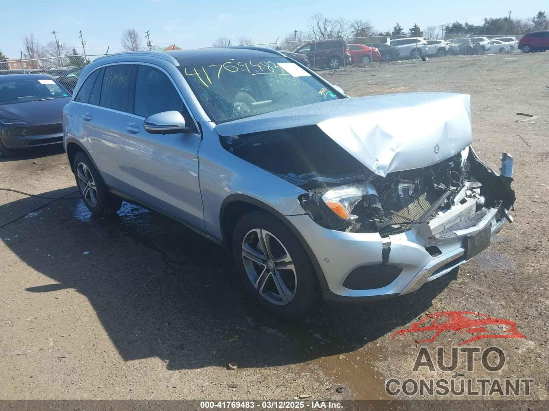 MERCEDES-BENZ GLC 300 2016 - WDC0G4JB6GF096317