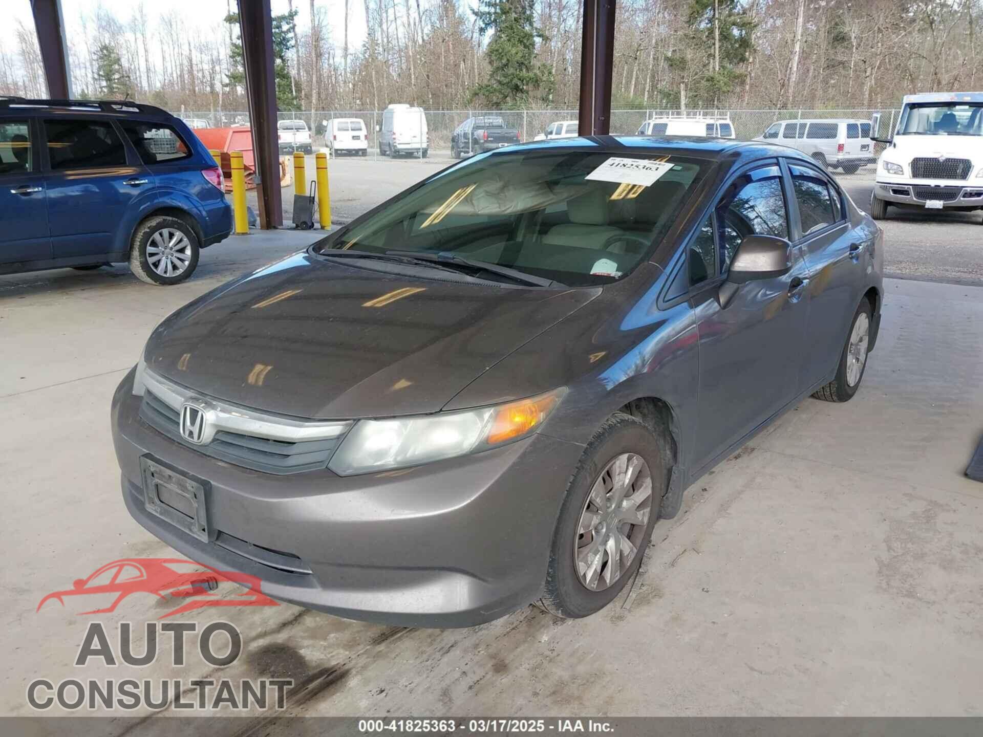 HONDA CIVIC 2012 - 2HGFB2F53CH598752