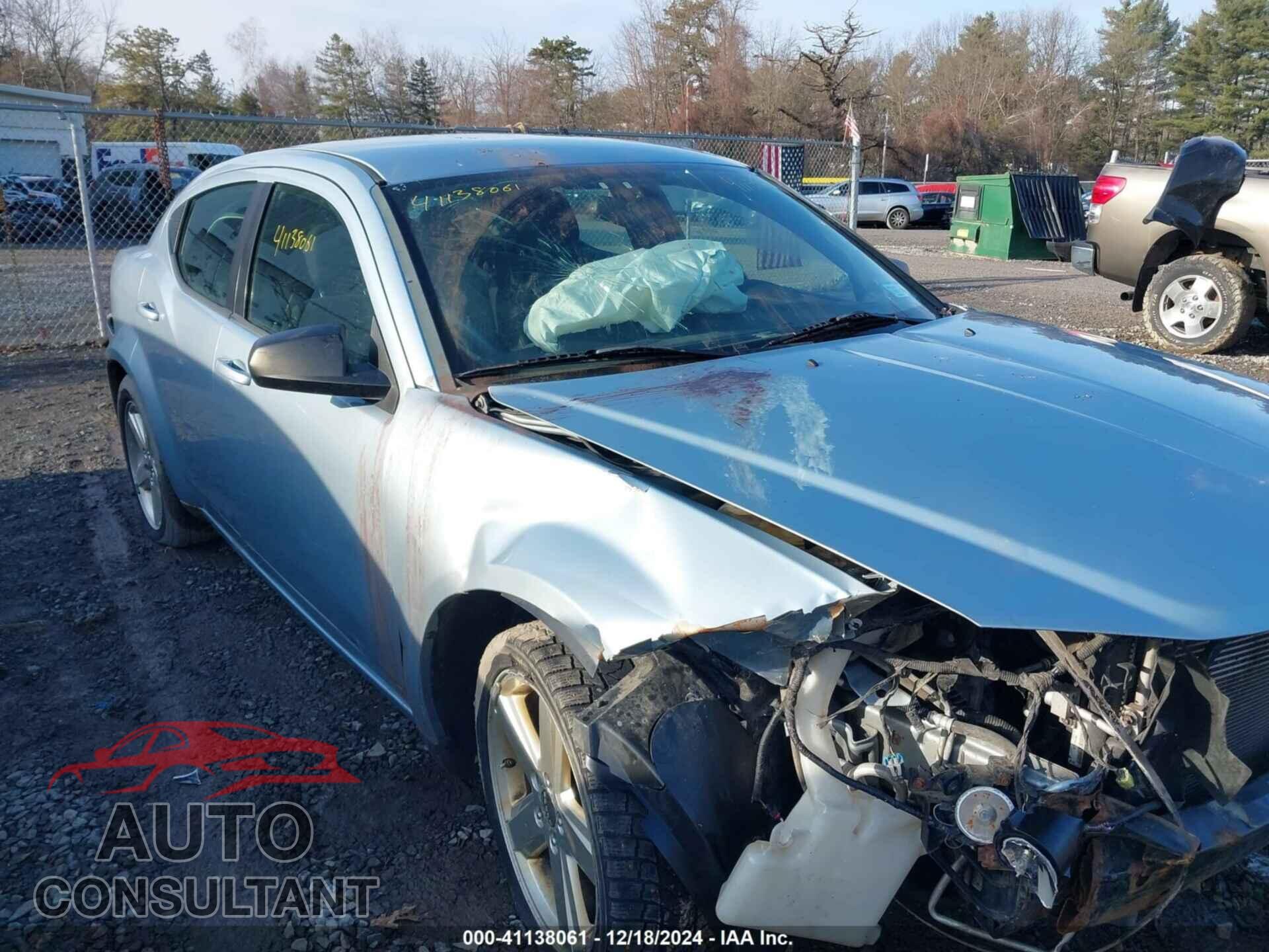 DODGE AVENGER 2013 - 1C3CDZAB4DN563992