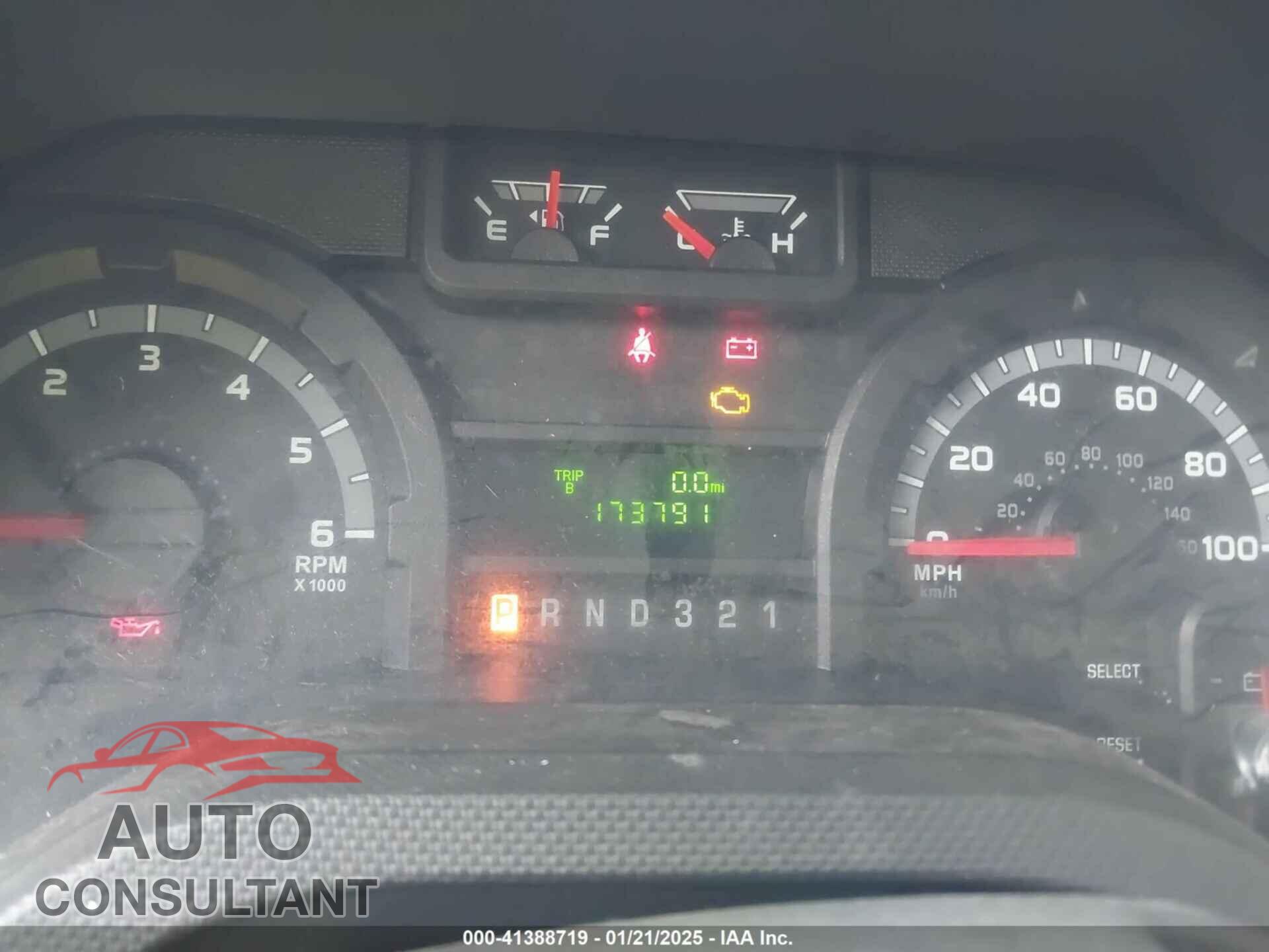 FORD E-350 CUTAWAY 2012 - 1FDEE3FL0CDB11134