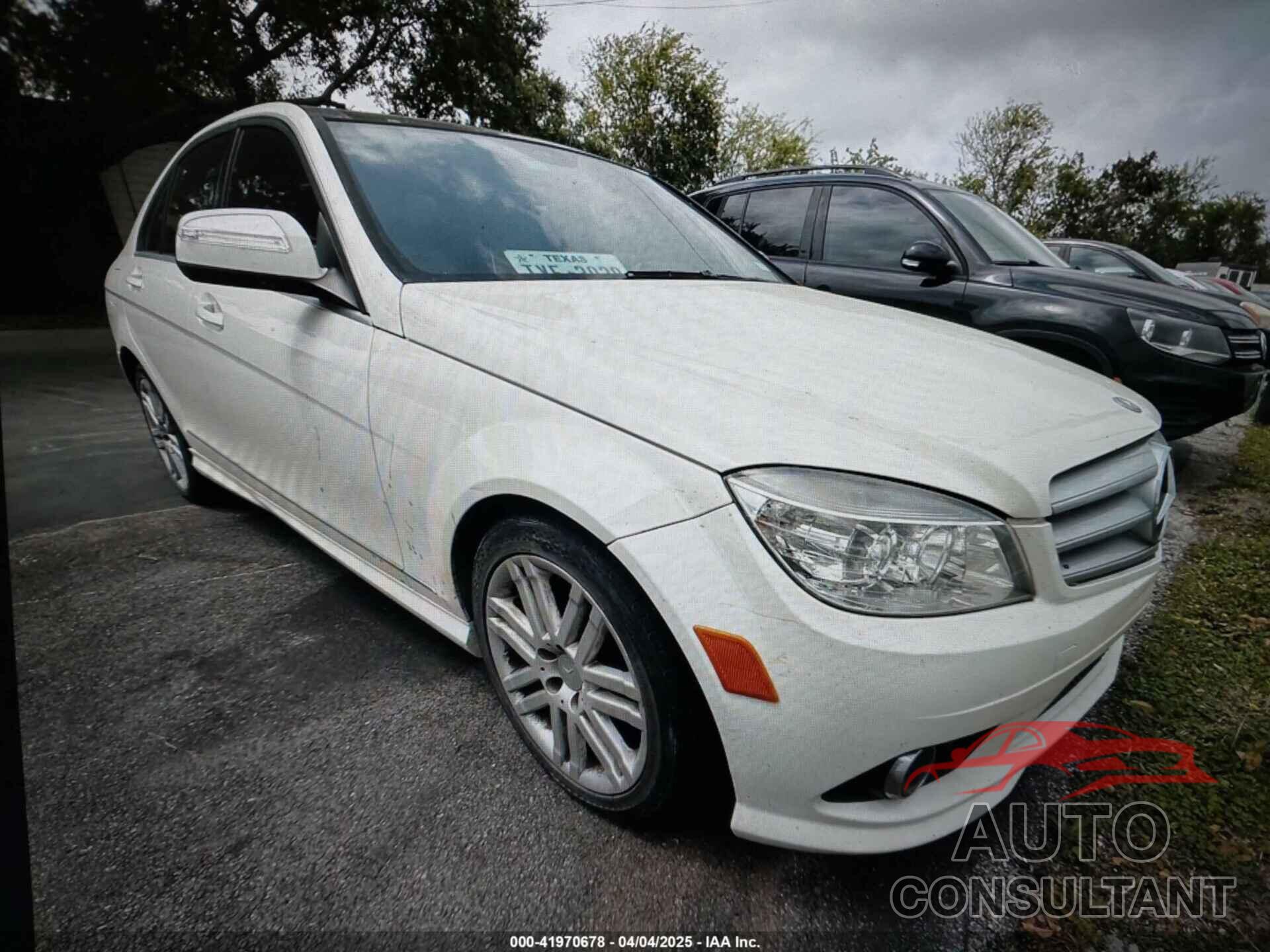 MERCEDES-BENZ C 2009 - WDDGF54X89R071429