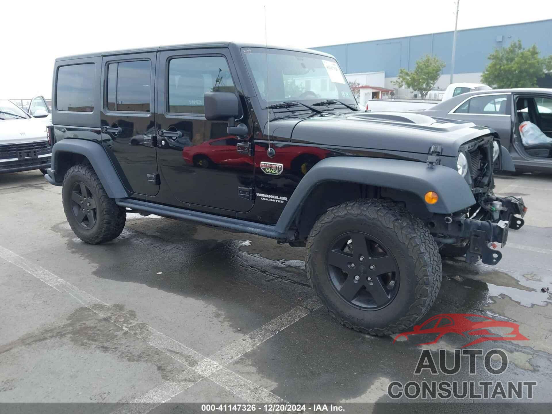 JEEP WRANGLER UNLIMITED 2012 - 1C4HJWFG6CL191644