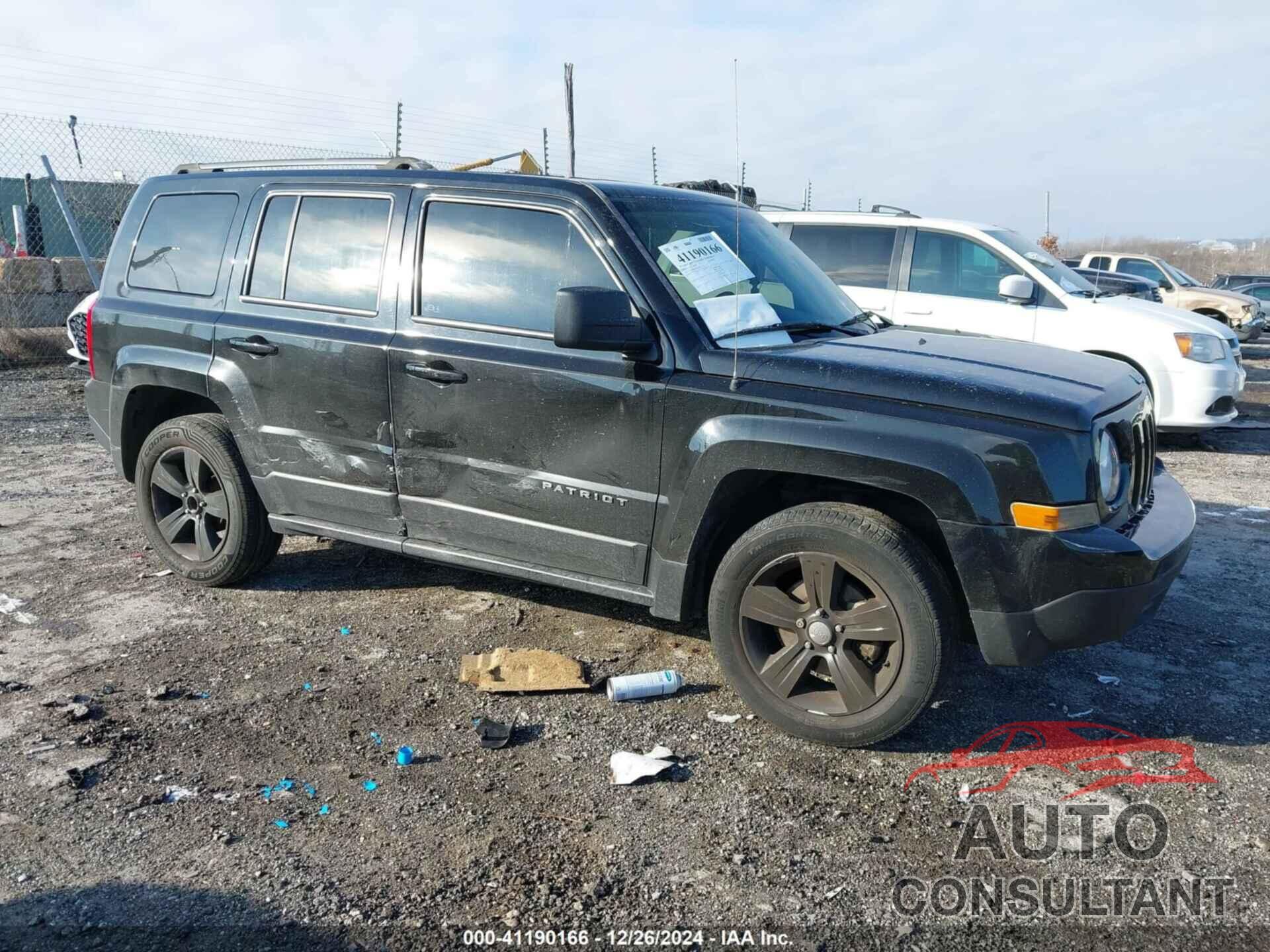 JEEP PATRIOT 2017 - 1C4NJPFB9HD102504