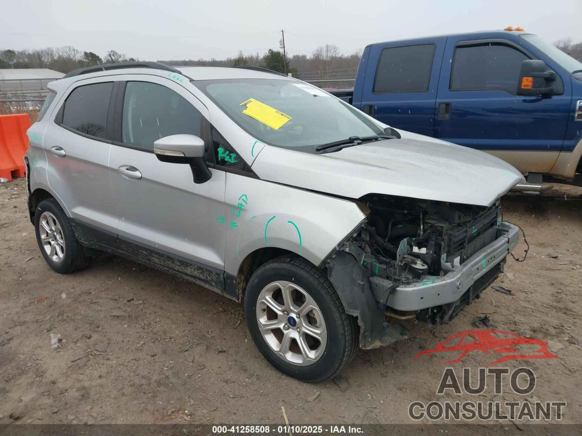 FORD ECOSPORT 2018 - MAJ3P1TE7JC238276