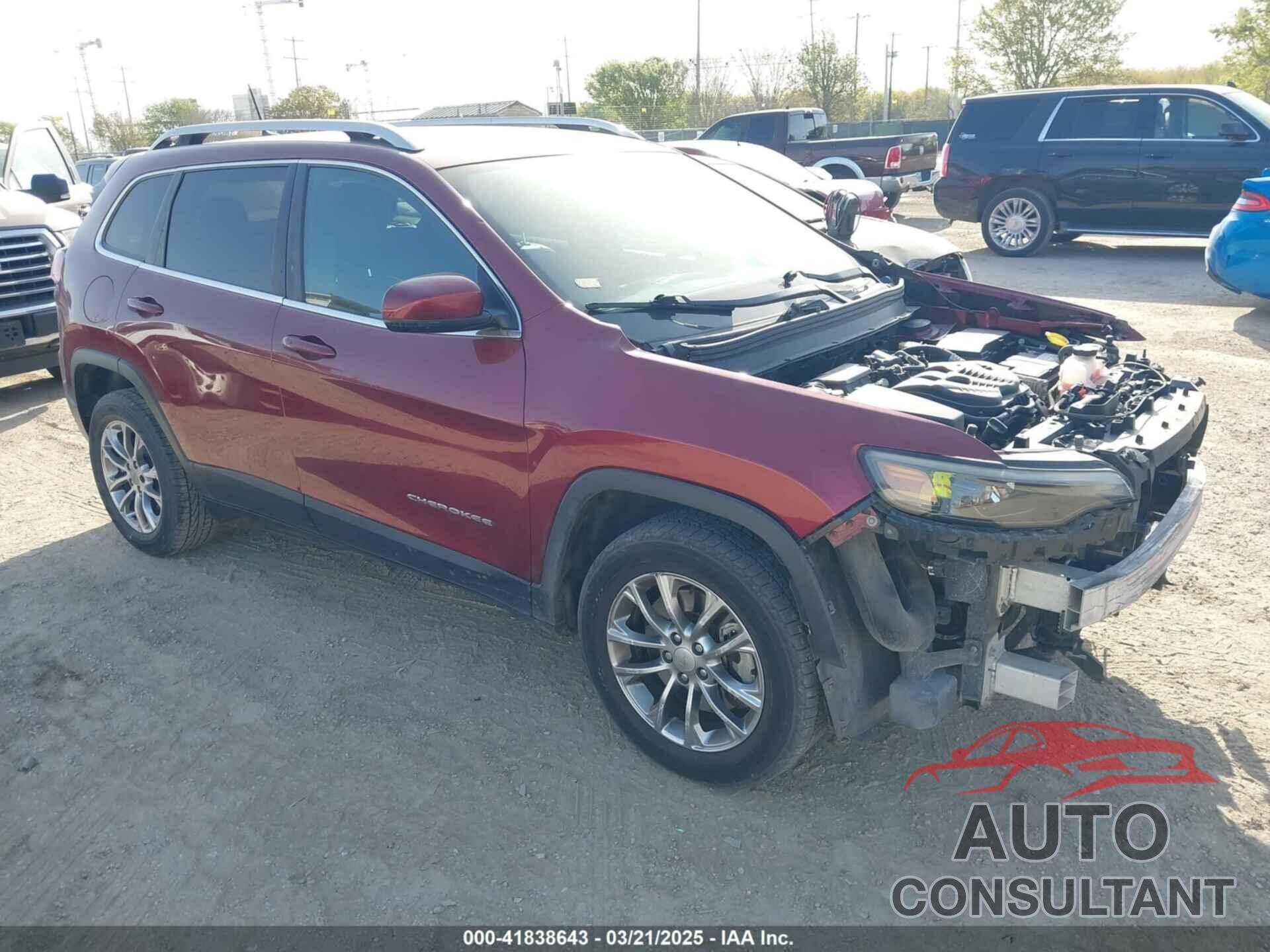 JEEP CHEROKEE 2019 - 1C4PJLLXXKD120325