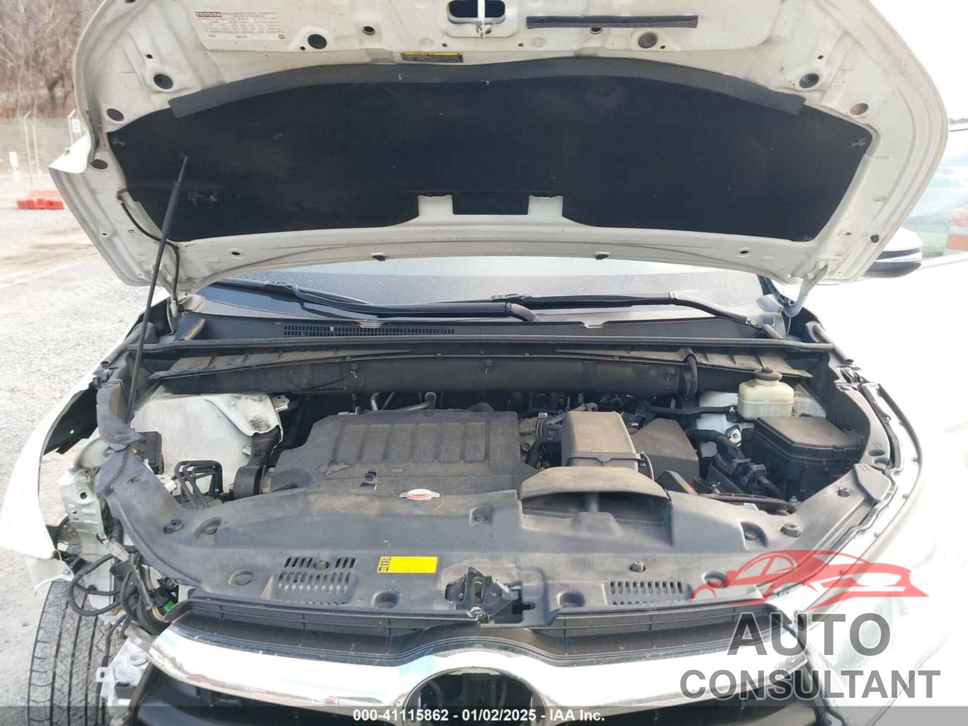 TOYOTA HIGHLANDER 2016 - 5TDZKRFH0GS154945