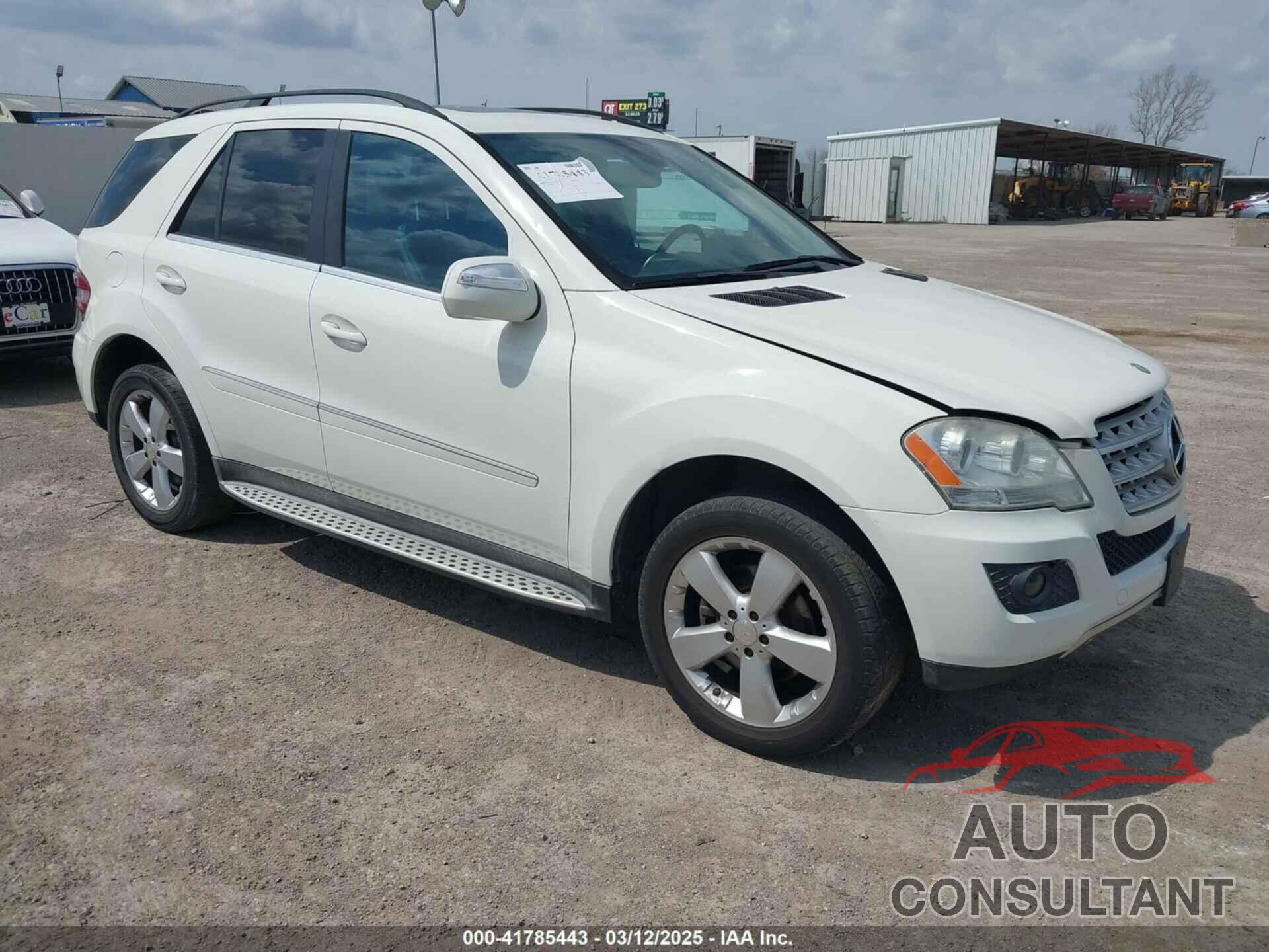 MERCEDES-BENZ ML 350 2010 - 4JGBB8GB8AA562003