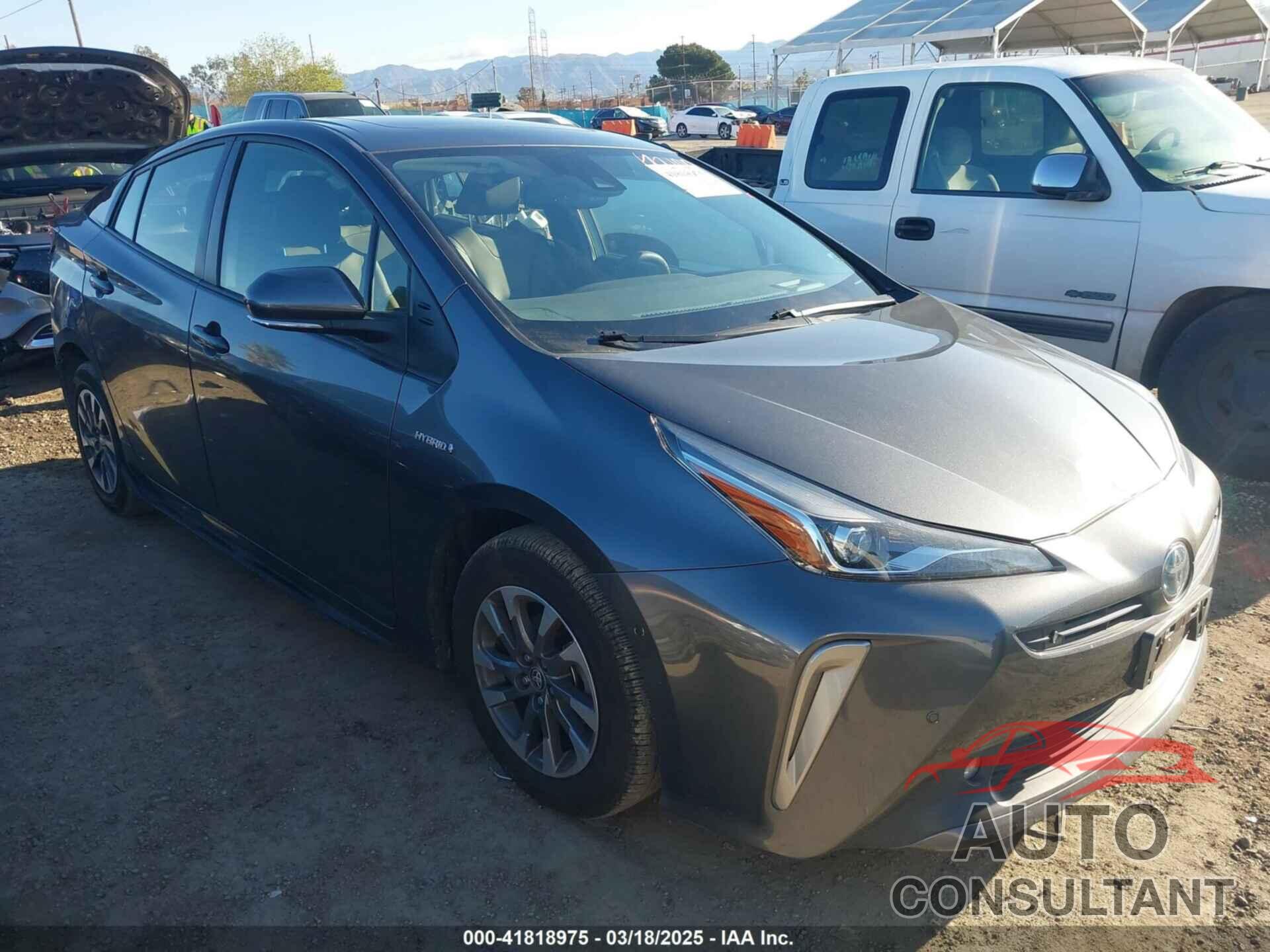 TOYOTA PRIUS 2022 - JTDKAMFUON3182683