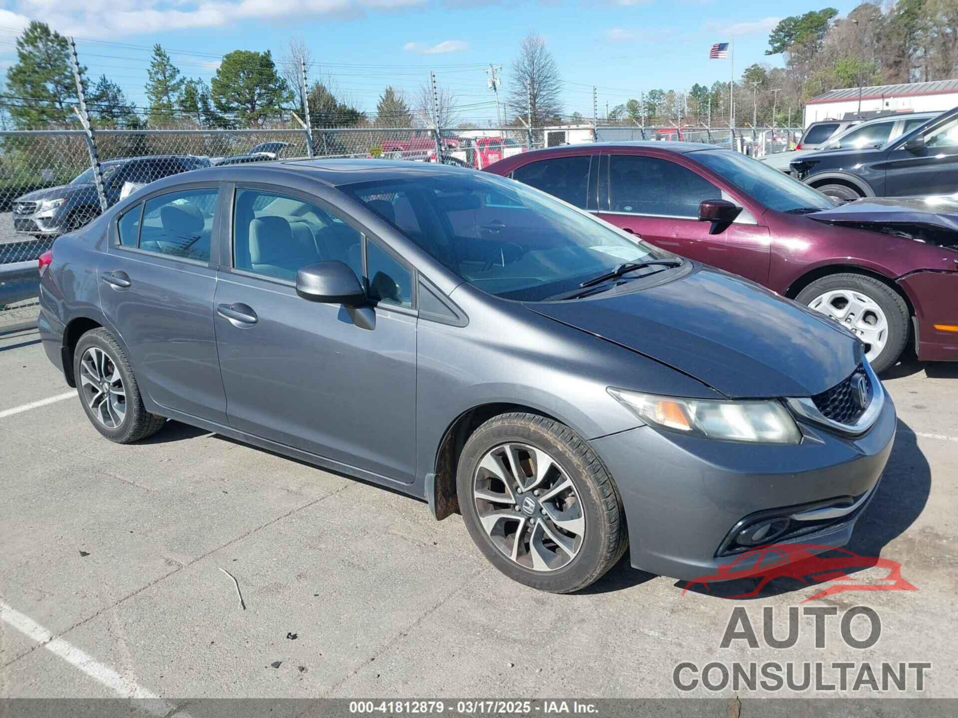 HONDA CIVIC 2013 - 2HGFB2F98DH535313