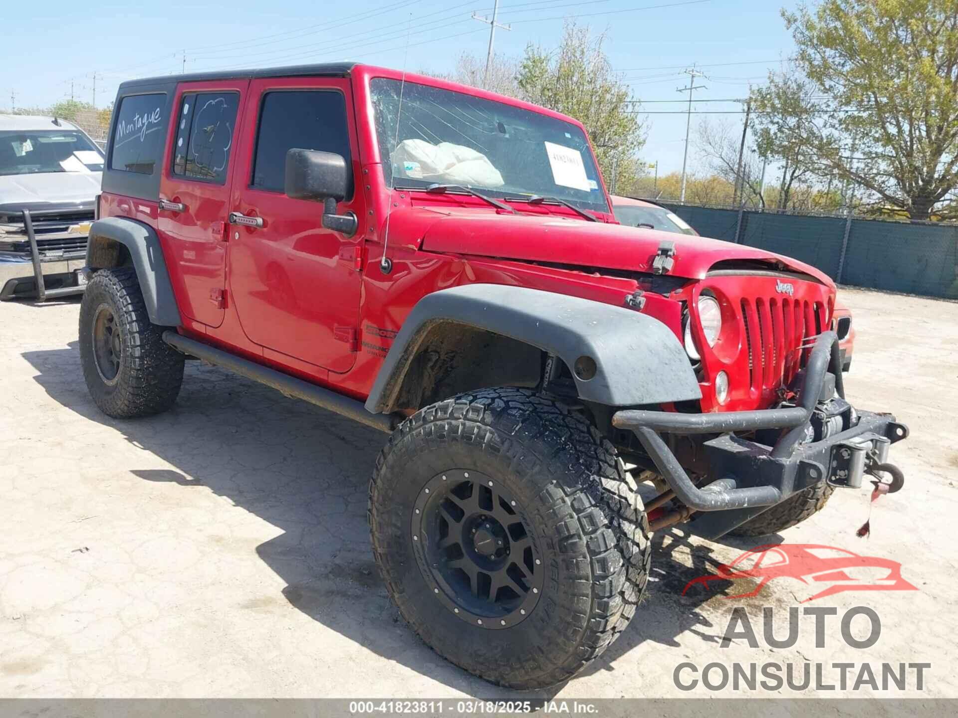 JEEP WRANGLER UNLIMITED 2014 - 1C4BJWDGXEL156777
