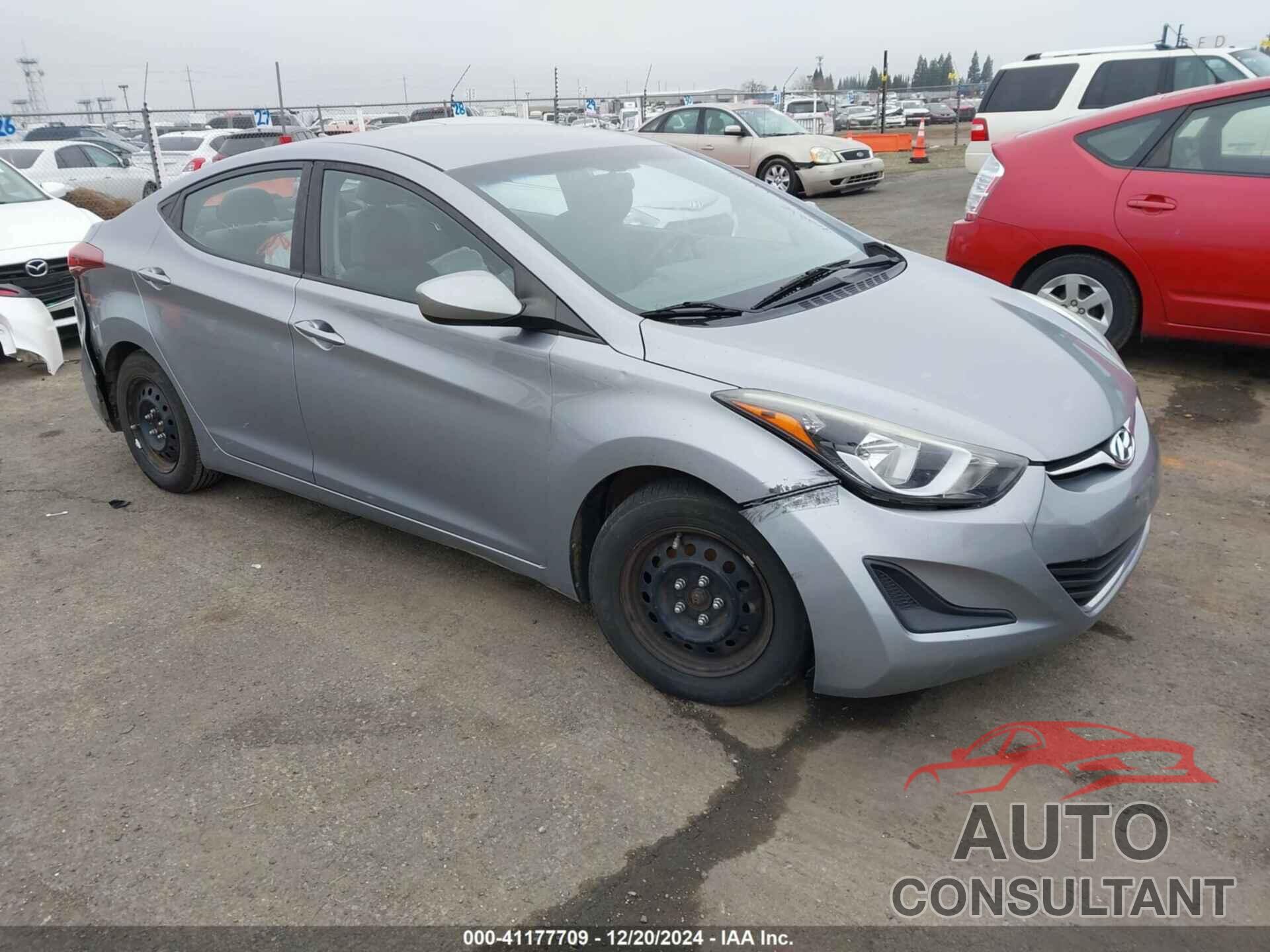 HYUNDAI ELANTRA 2016 - 5NPDH4AE4GH748808