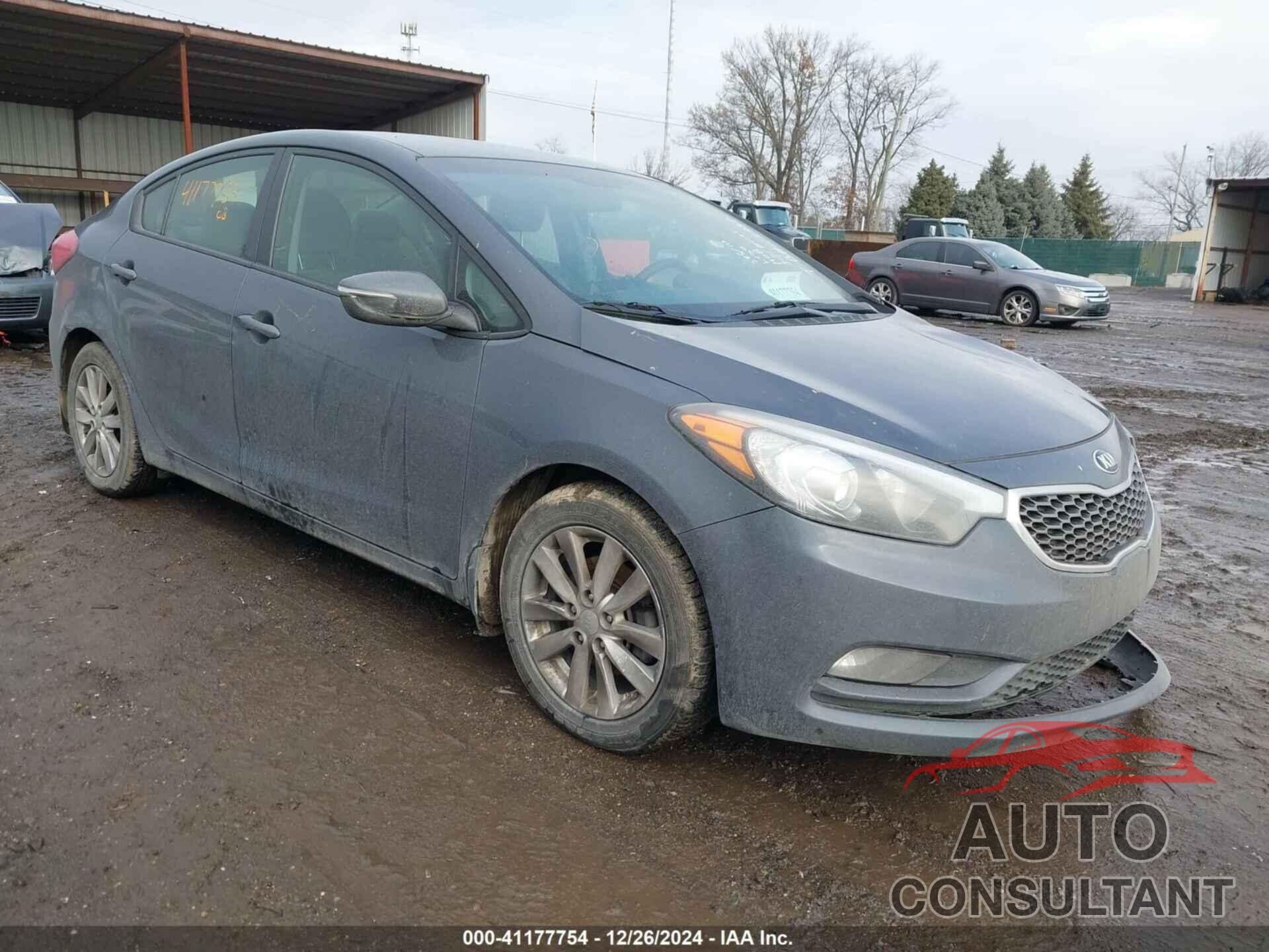 KIA FORTE 2016 - KNAFX4A66G5455252