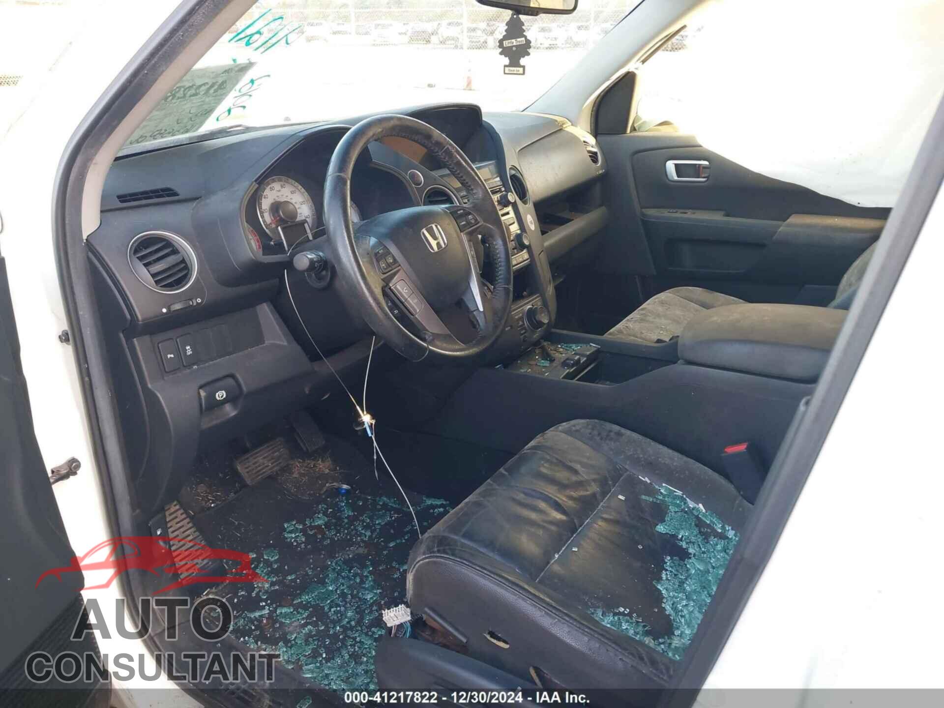 HONDA PILOT 2012 - 5FNYF3H98CB027278