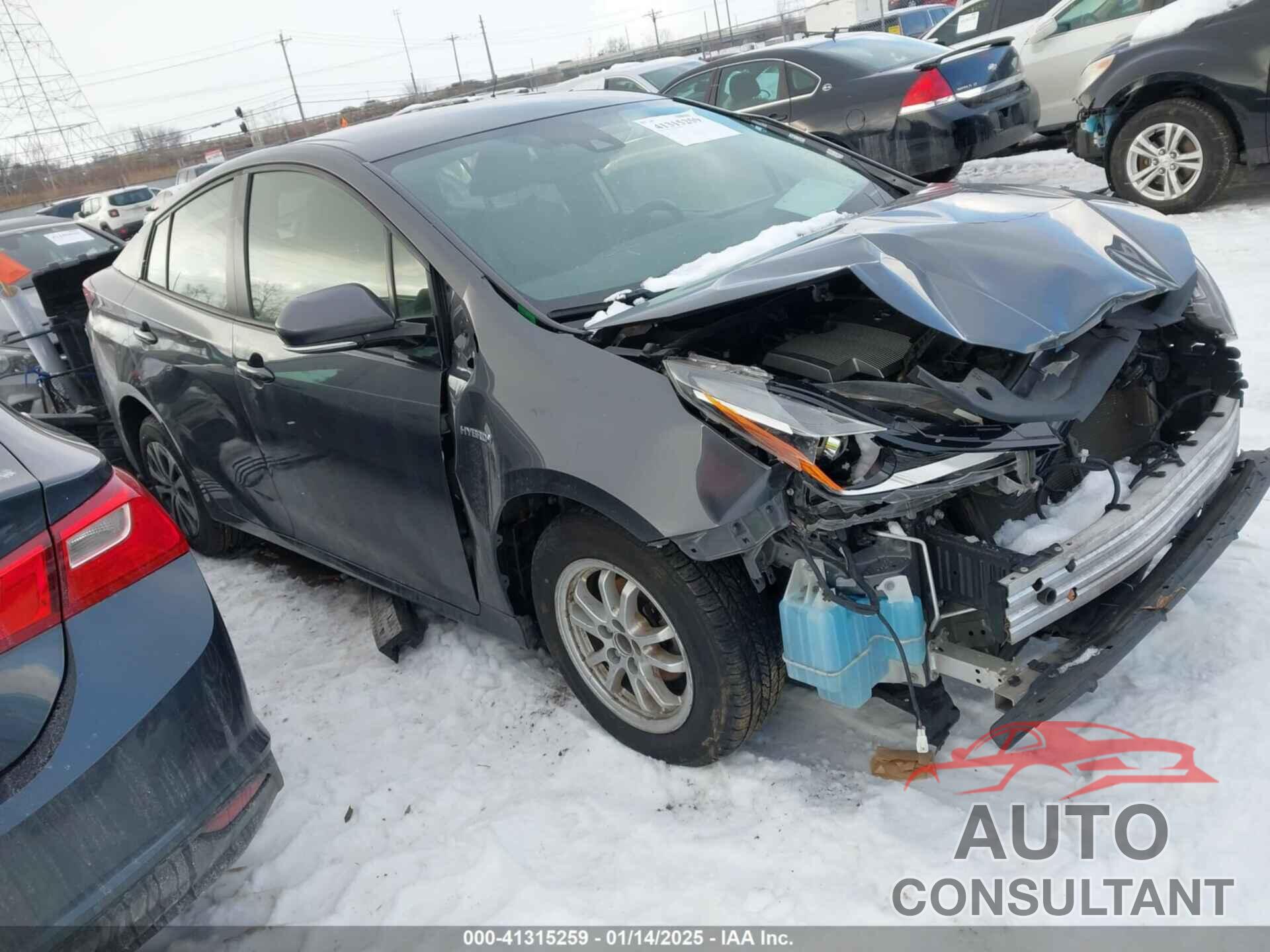 TOYOTA PRIUS 2019 - JTDL9RFU2K3007454